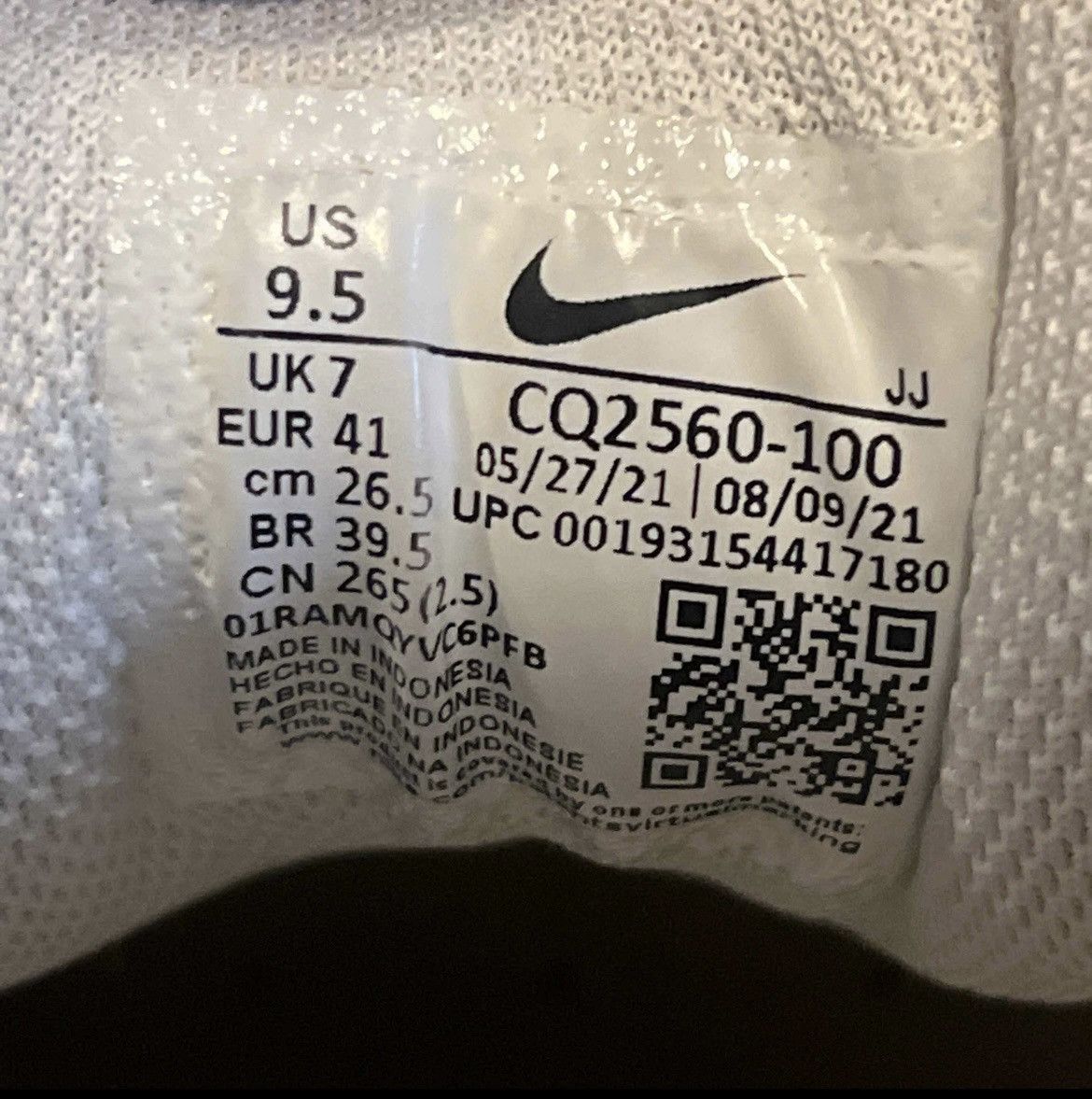 Nike × Vintage Air Max 90 Triple White Size US 9.5 / IT 39.5 - 7 Thumbnail