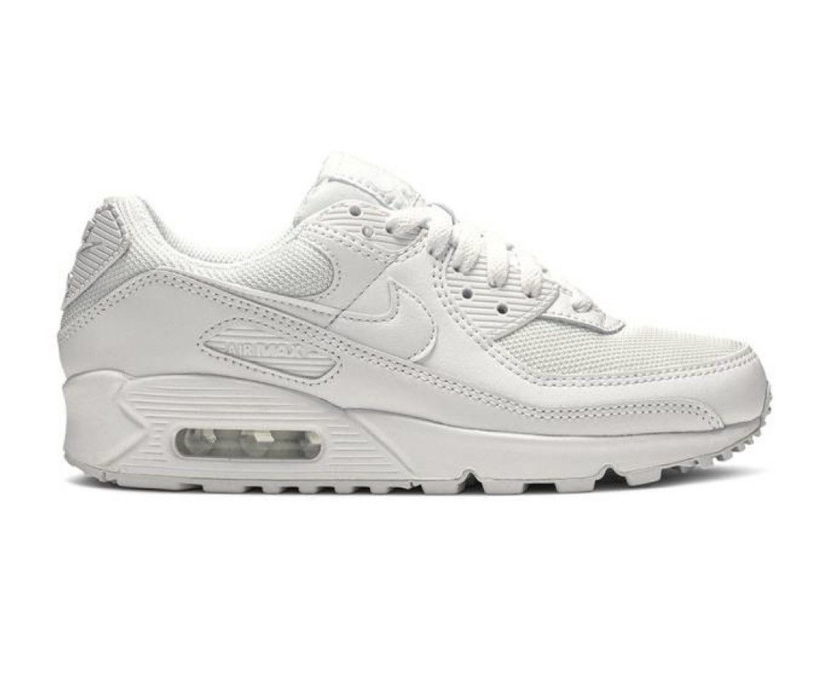 Nike × Vintage Air Max 90 Triple White Size US 9.5 / IT 39.5 - 1 Thumbnail
