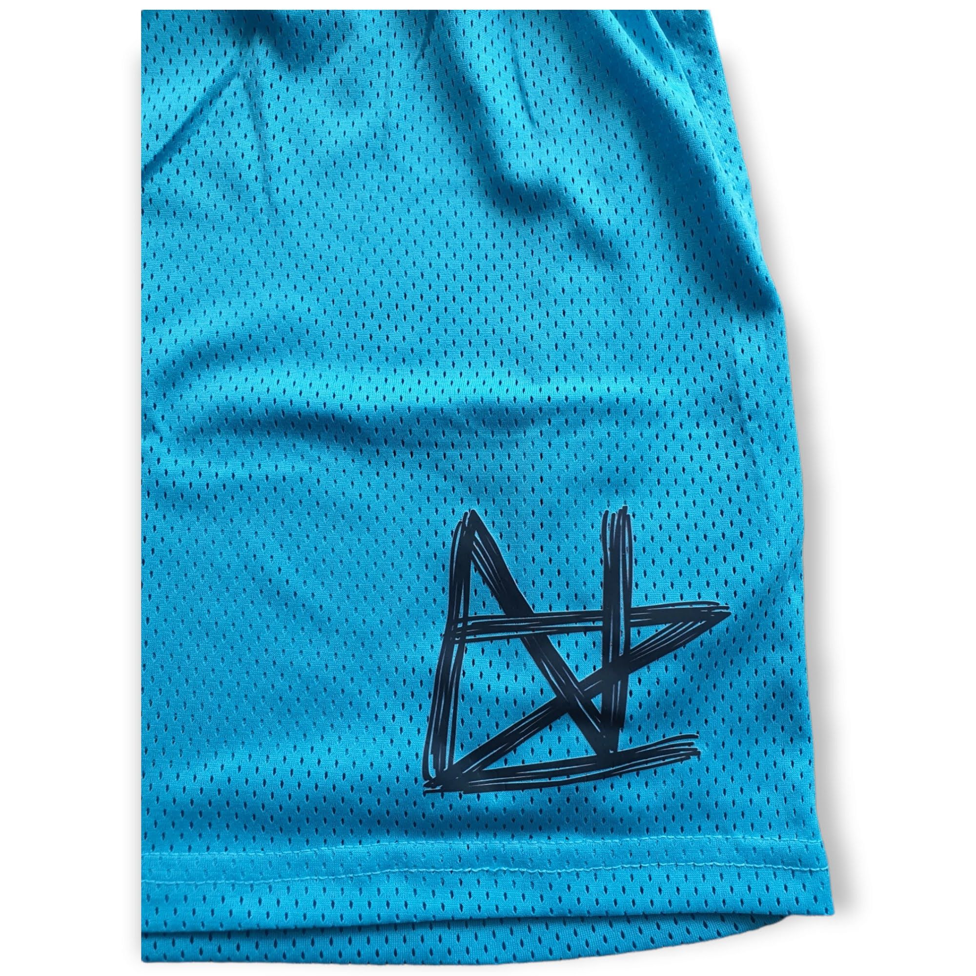 Other Nalan Blue Polyester Mesh Shorts Size US 32 / EU 48 - 2 Thumbnail