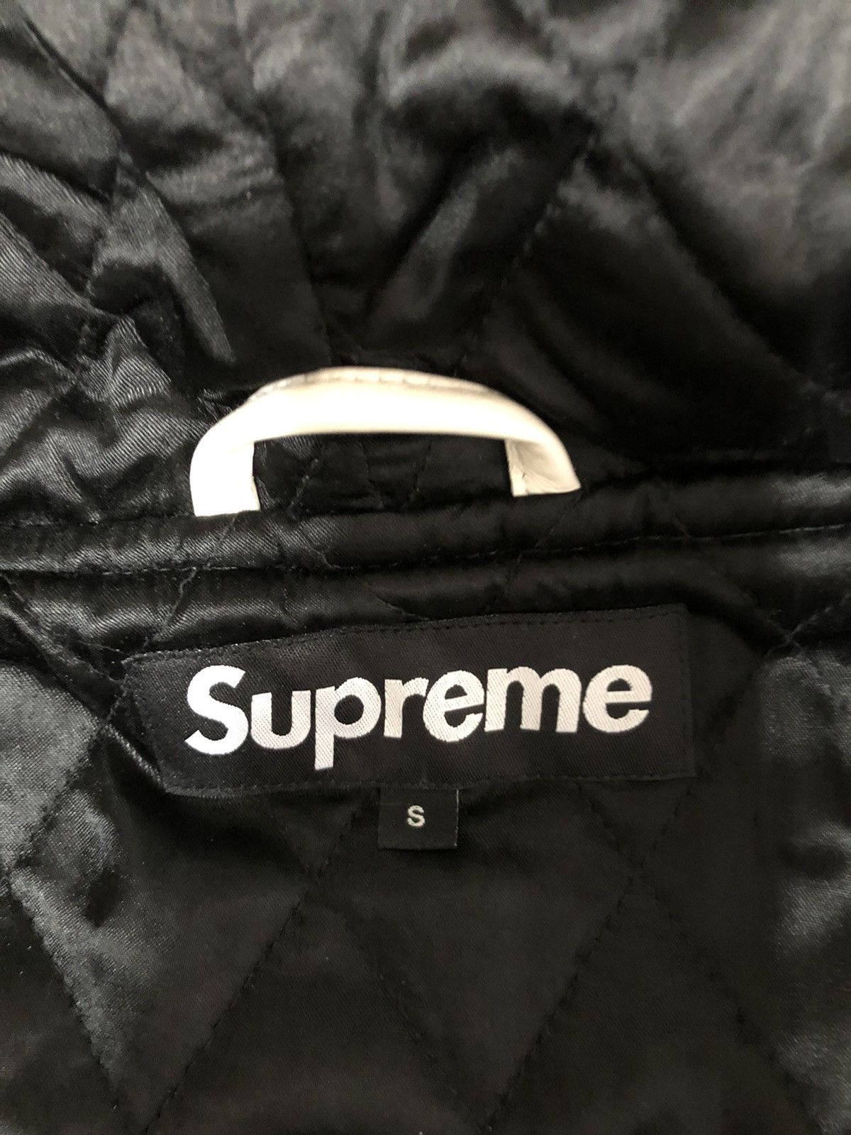 Supreme FW16 Court Cards Hooded Leather Jacket Size US S / EU 44-46 / 1 - 4 Thumbnail