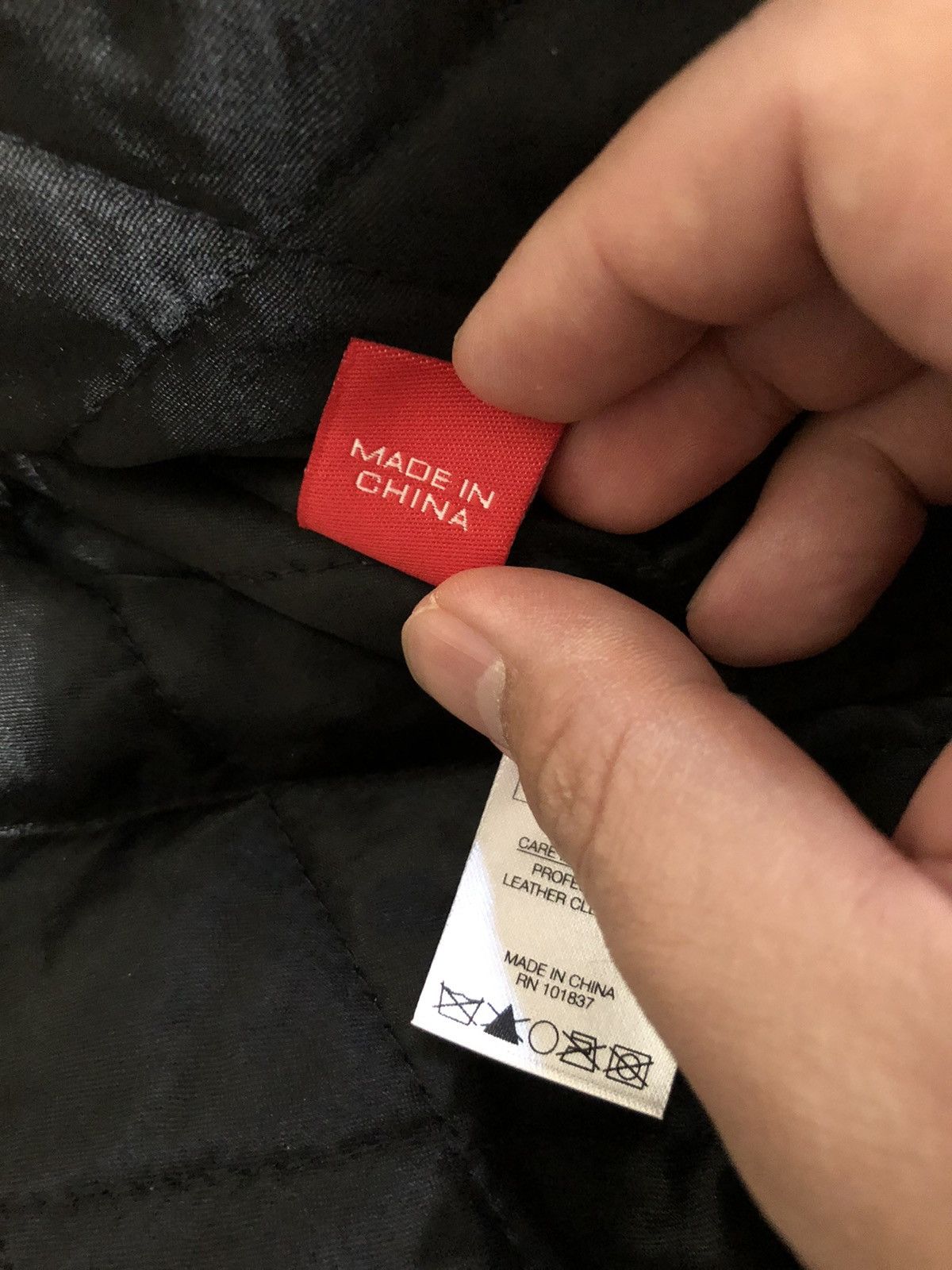 Supreme FW16 Court Cards Hooded Leather Jacket Size US S / EU 44-46 / 1 - 6 Thumbnail