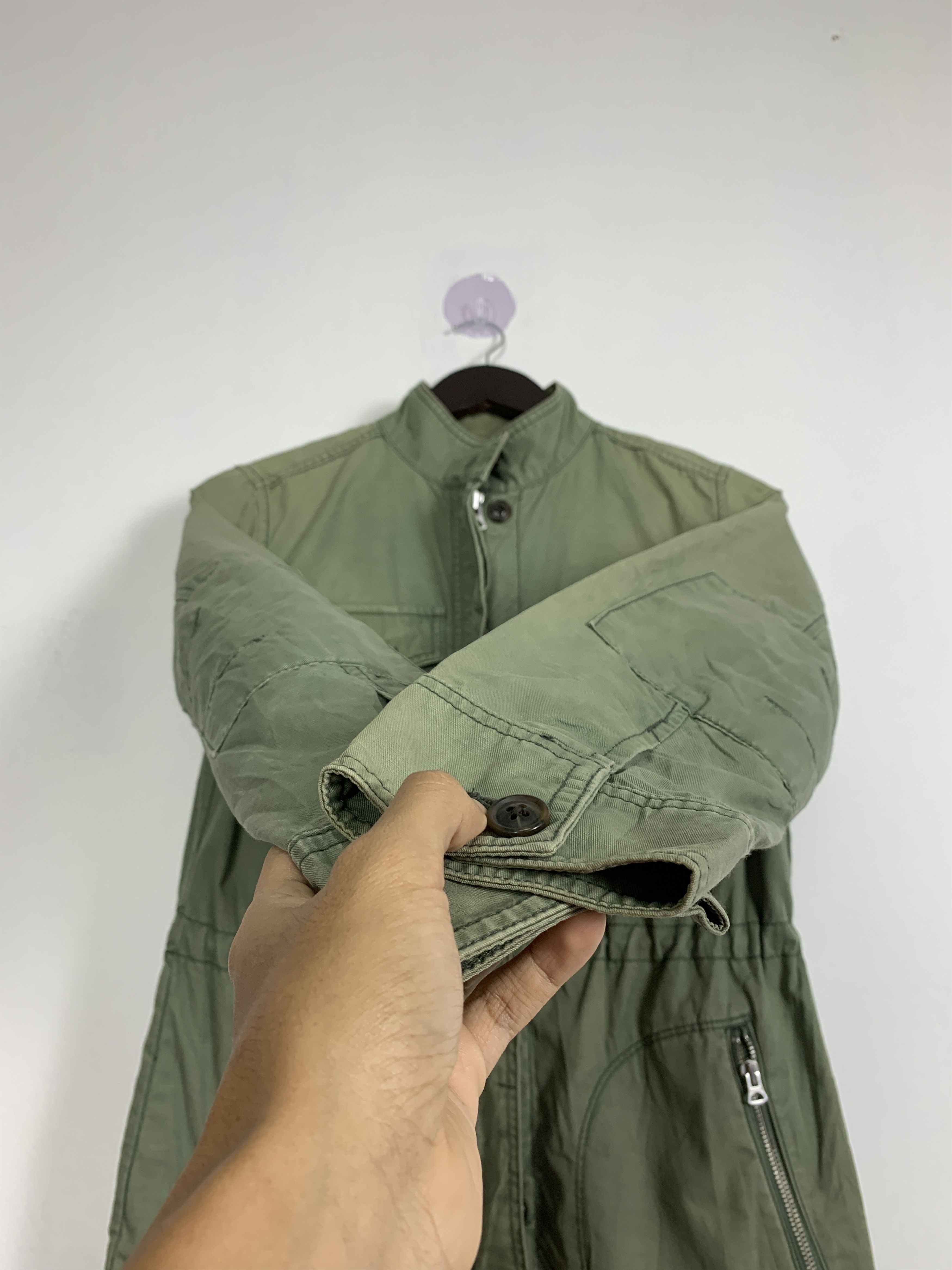 Gap Vintage GAP Cotton Sun Faded Multi Pocket Jacket J0838 Size US S / EU 44-46 / 1 - 5 Thumbnail