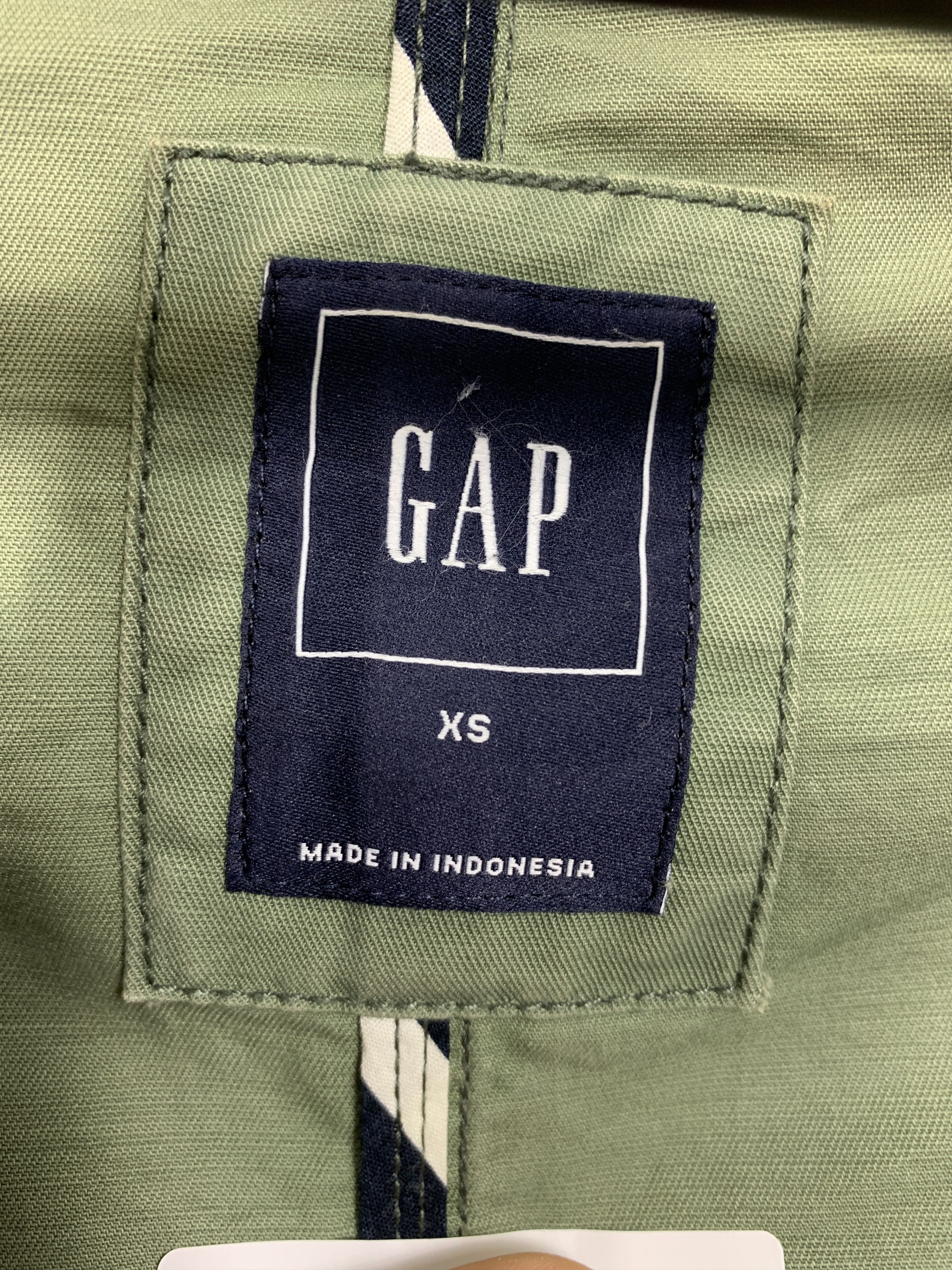 Gap Vintage GAP Cotton Sun Faded Multi Pocket Jacket J0838 Size US S / EU 44-46 / 1 - 8 Thumbnail