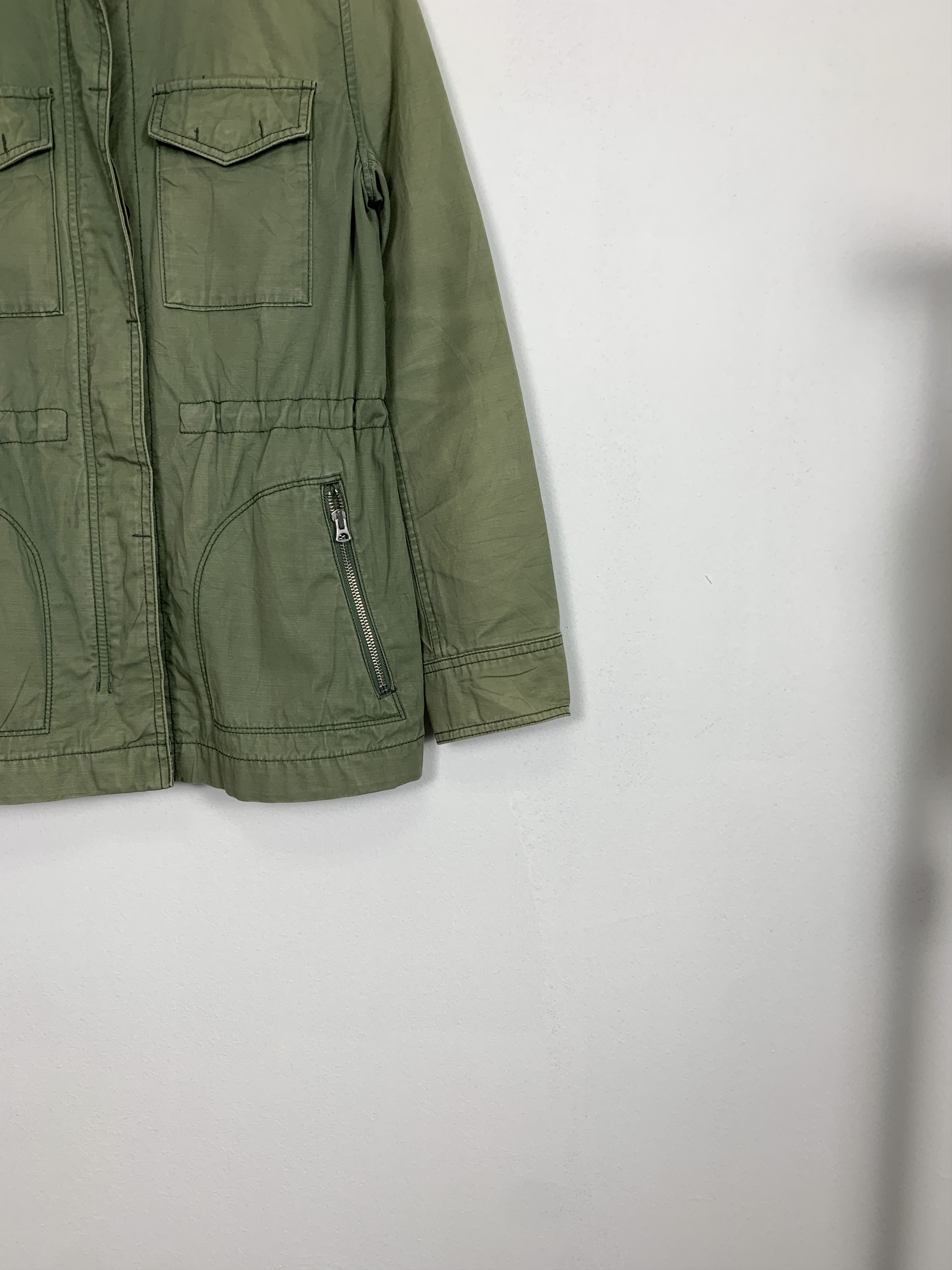 Gap Vintage GAP Cotton Sun Faded Multi Pocket Jacket J0838 Size US S / EU 44-46 / 1 - 3 Thumbnail