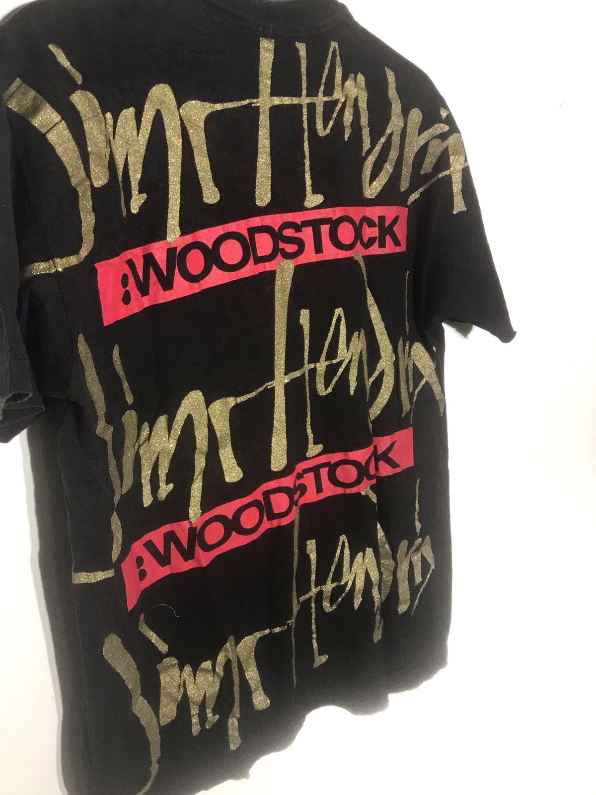 Jimi Hendrix VINTAGE JIMI HENDRIX WOODSTOCK CONSERT DESIGN RARE Size US L / EU 52-54 / 3 - 3 Thumbnail