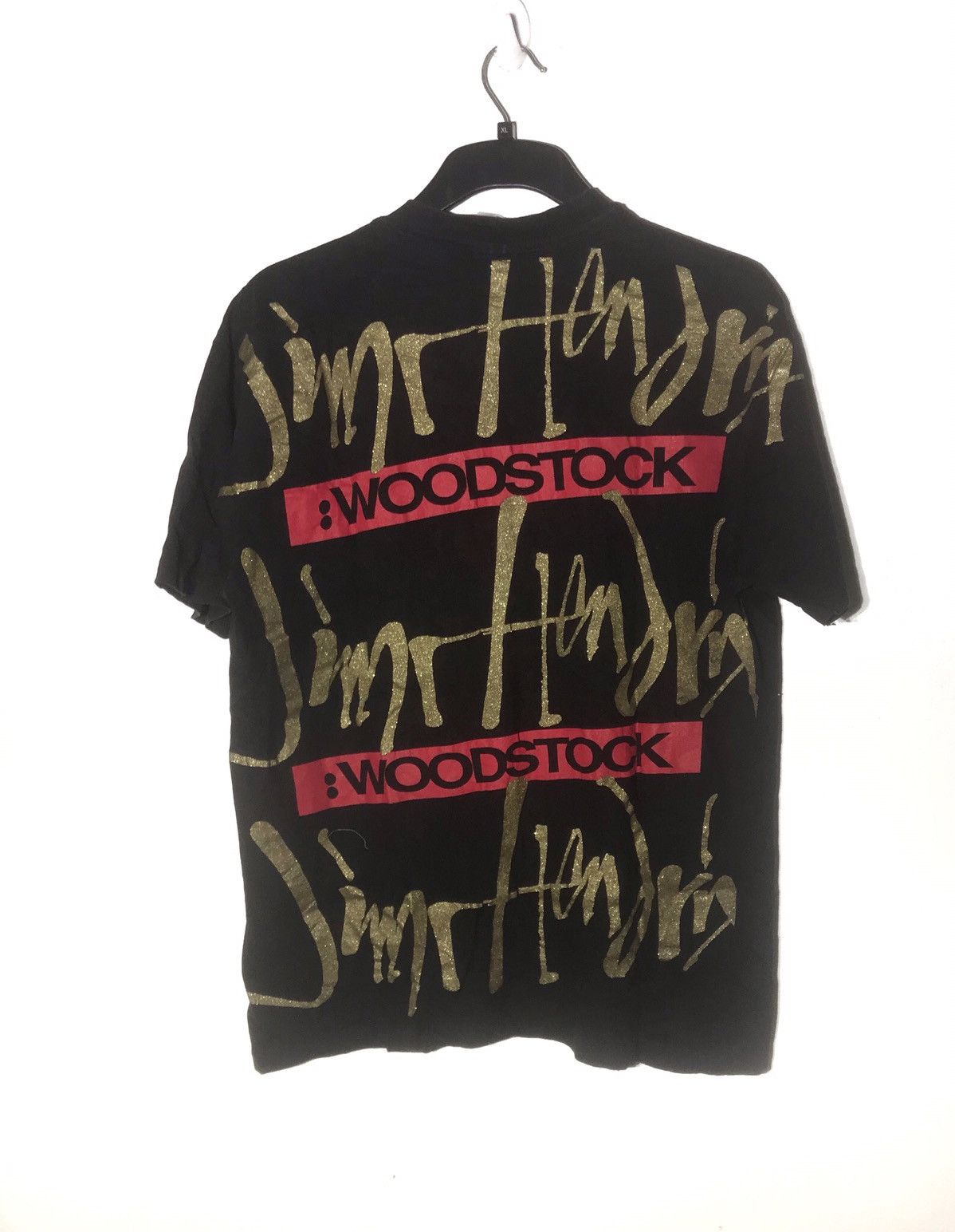 VINTAGE JIMI HENDRIX WOODSTOCK CONSERT DESIGN RARE - Tops