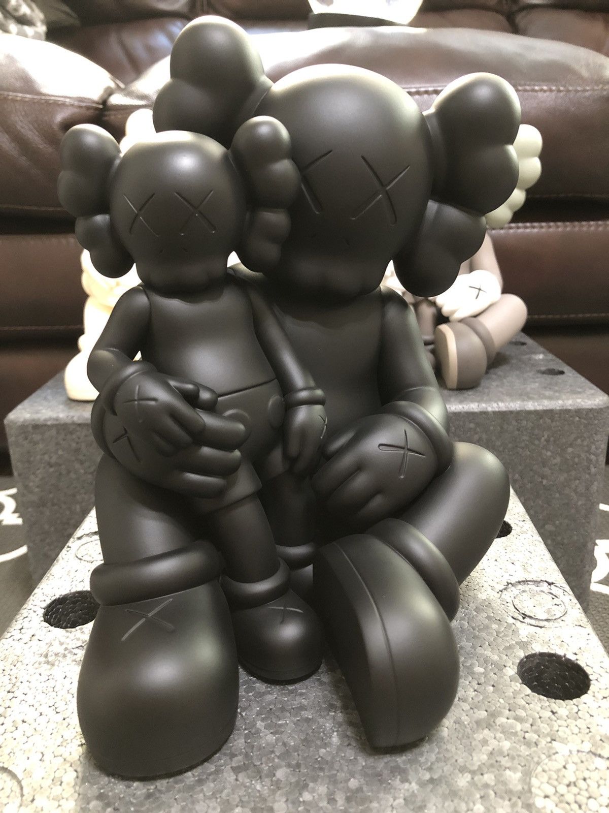 image of Kaws Holiday Changbai Mountain Vinyl Figure Black, Men's