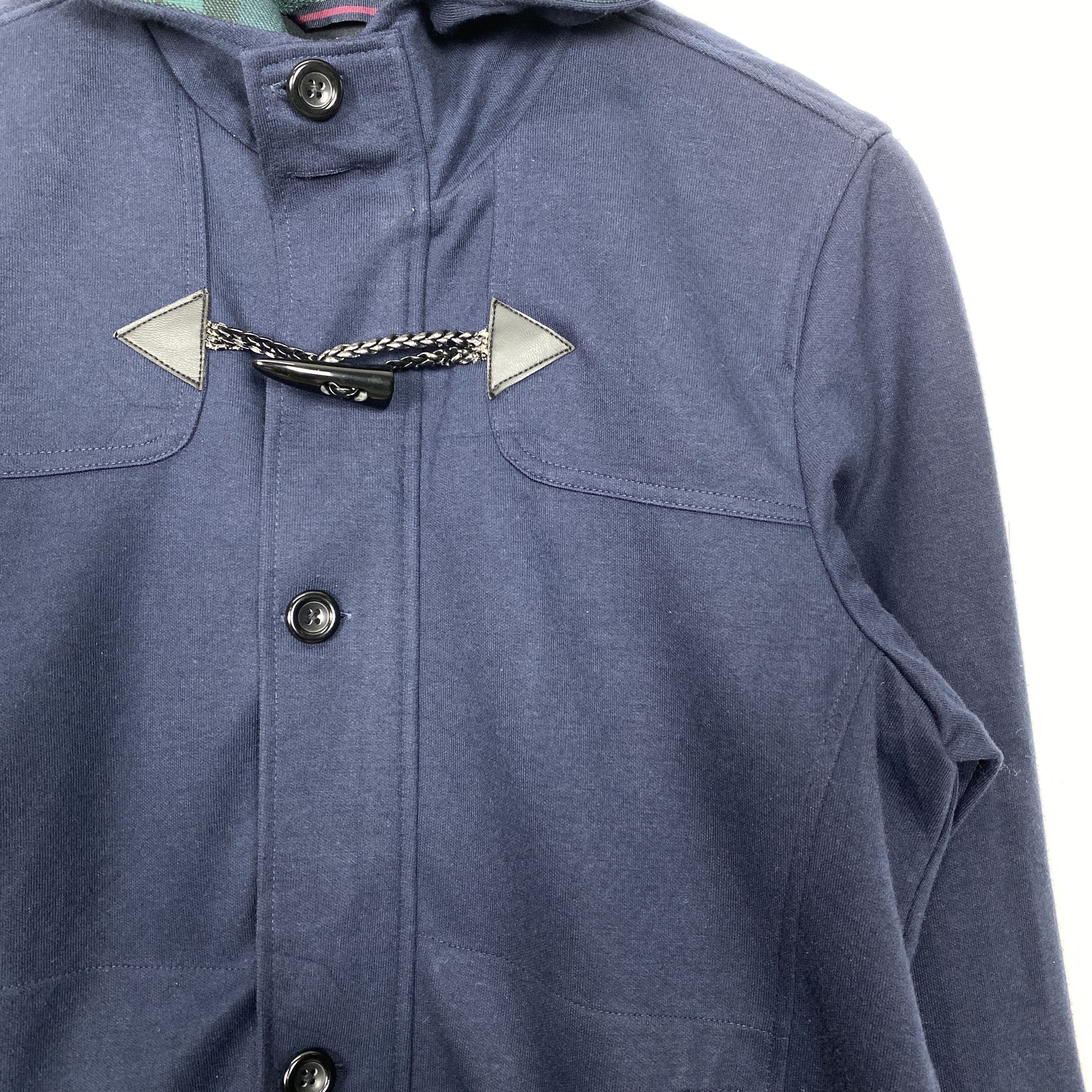 Japanese Brand Vintage Japanese Brand Hoodie Button Zip Up Jacket J0210 Size US S / EU 44-46 / 1 - 3 Thumbnail