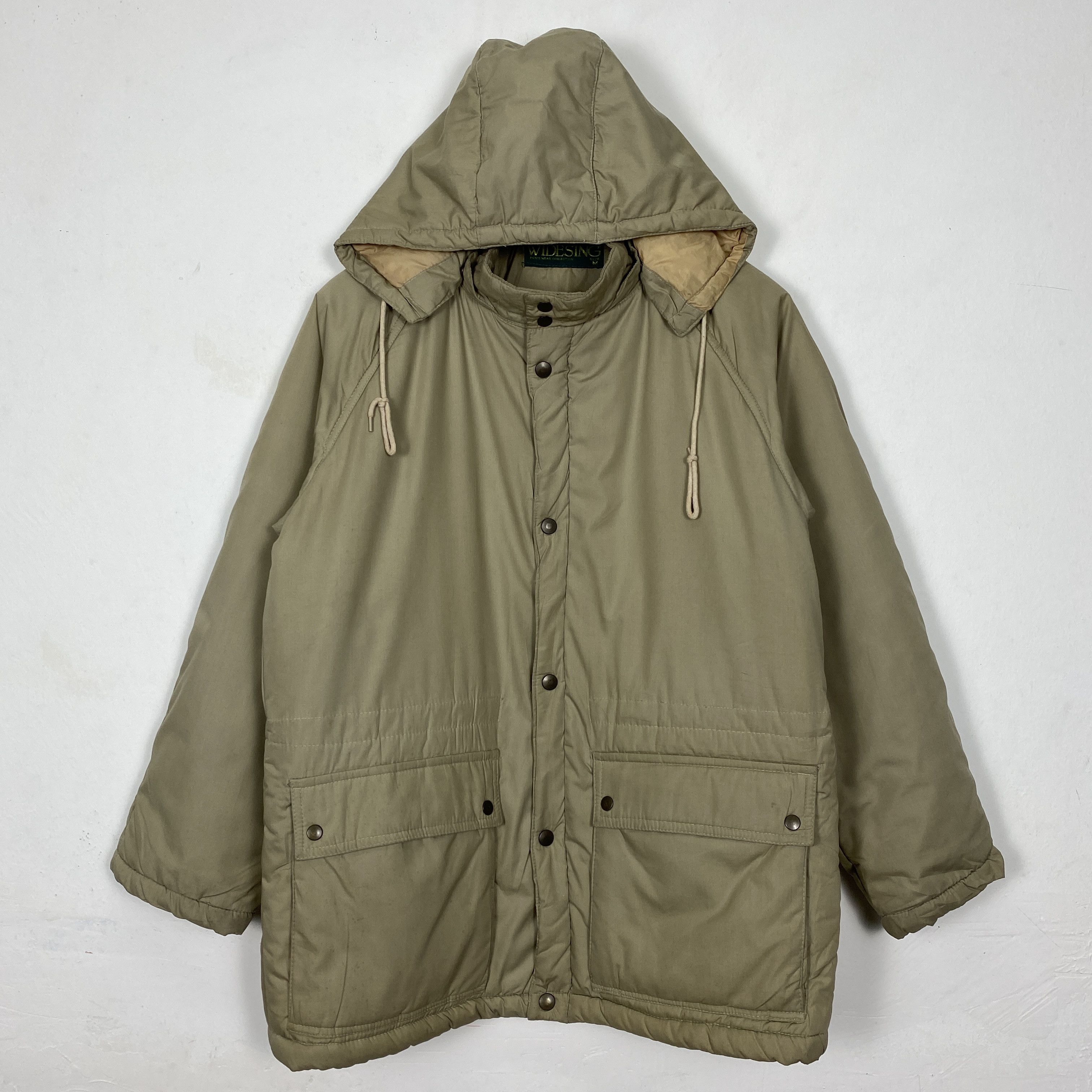 Japanese Brand Vintage Japanese Brand Parkas Button Hoodie J0212 Size US S / EU 44-46 / 1 - 1 Thumbnail