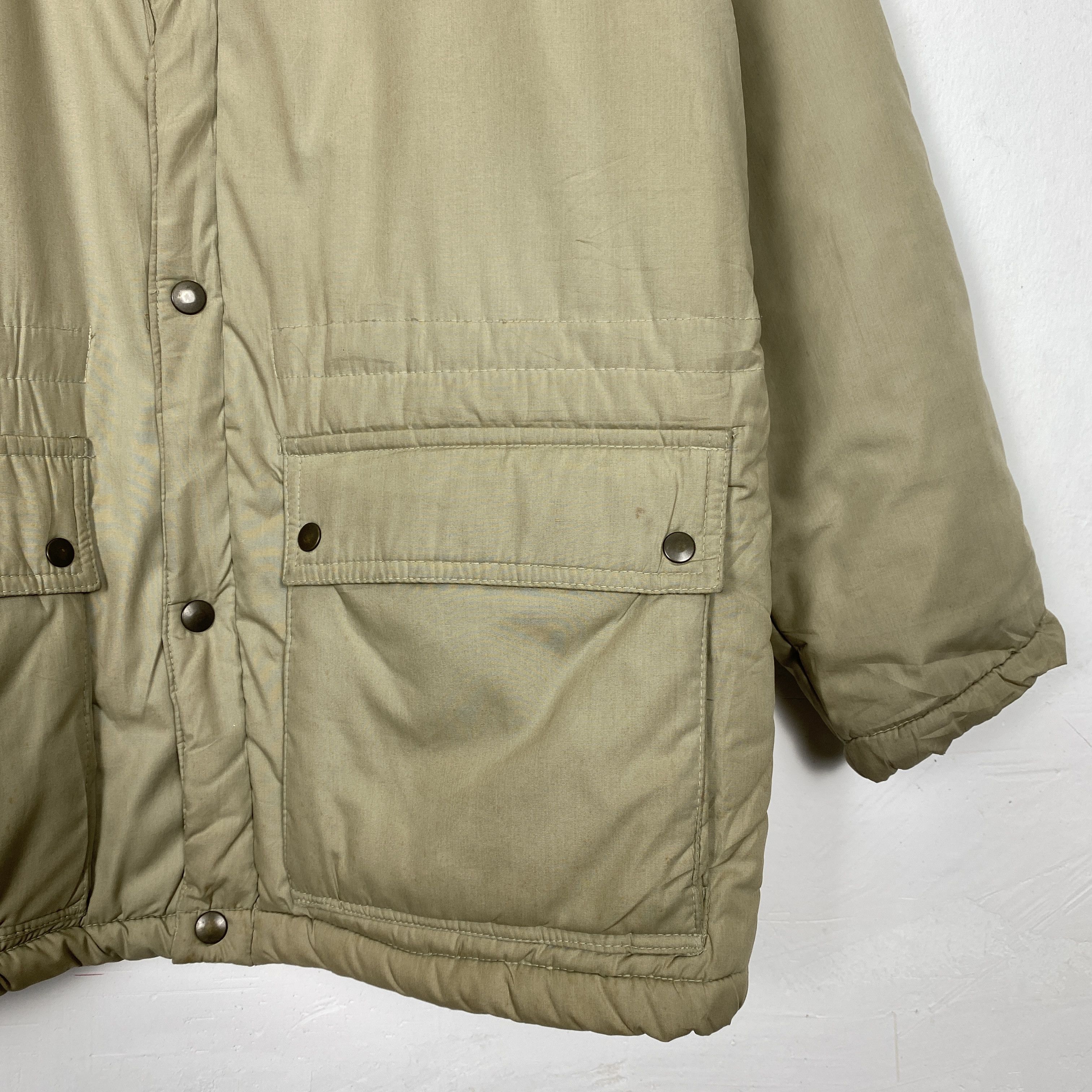 Japanese Brand Vintage Japanese Brand Parkas Button Hoodie J0212 Size US S / EU 44-46 / 1 - 4 Thumbnail