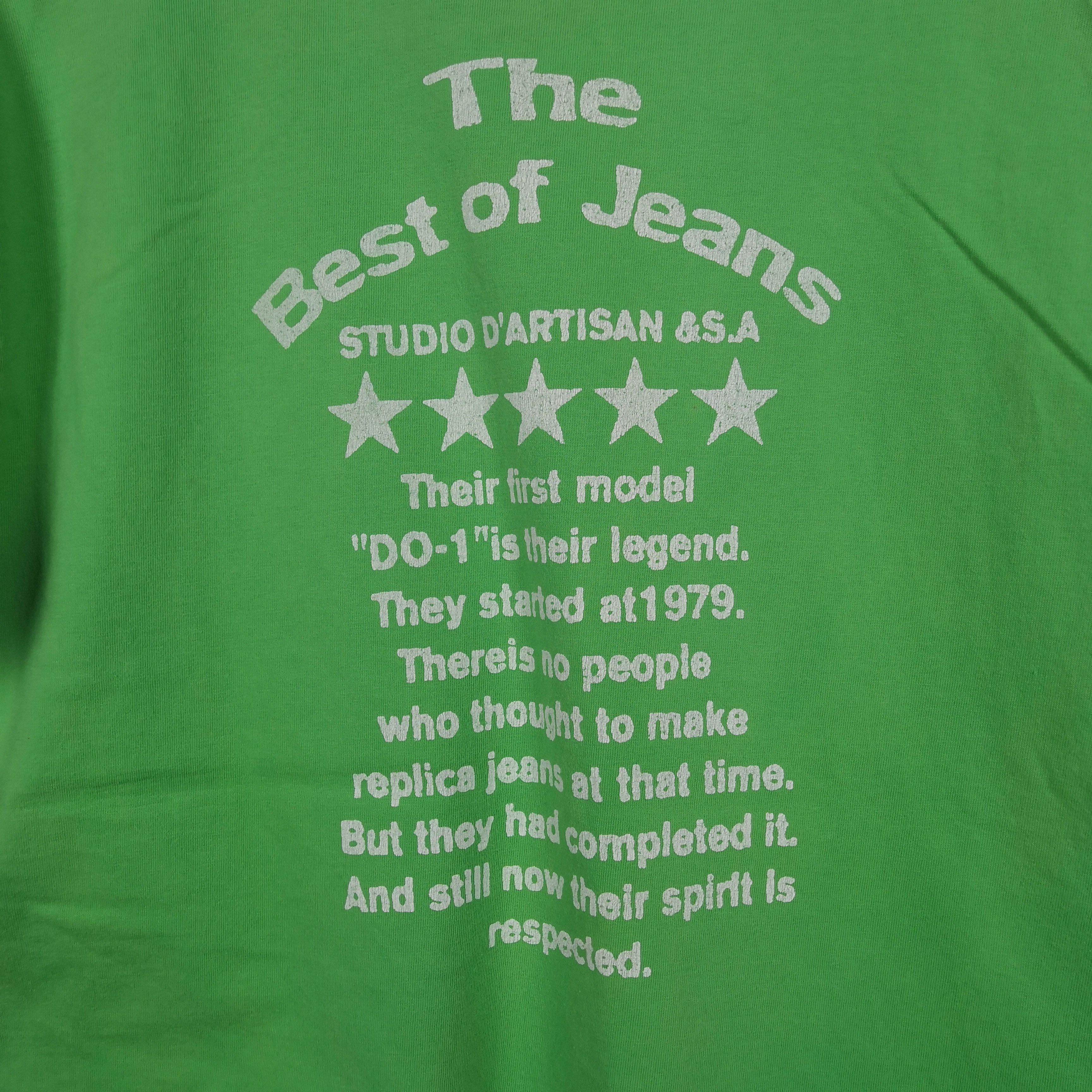 Studio D'Artisan Vintage Studio D'Artisan T Shirt Japanese Brand Tees Size US M / EU 48-50 / 2 - 6 Thumbnail