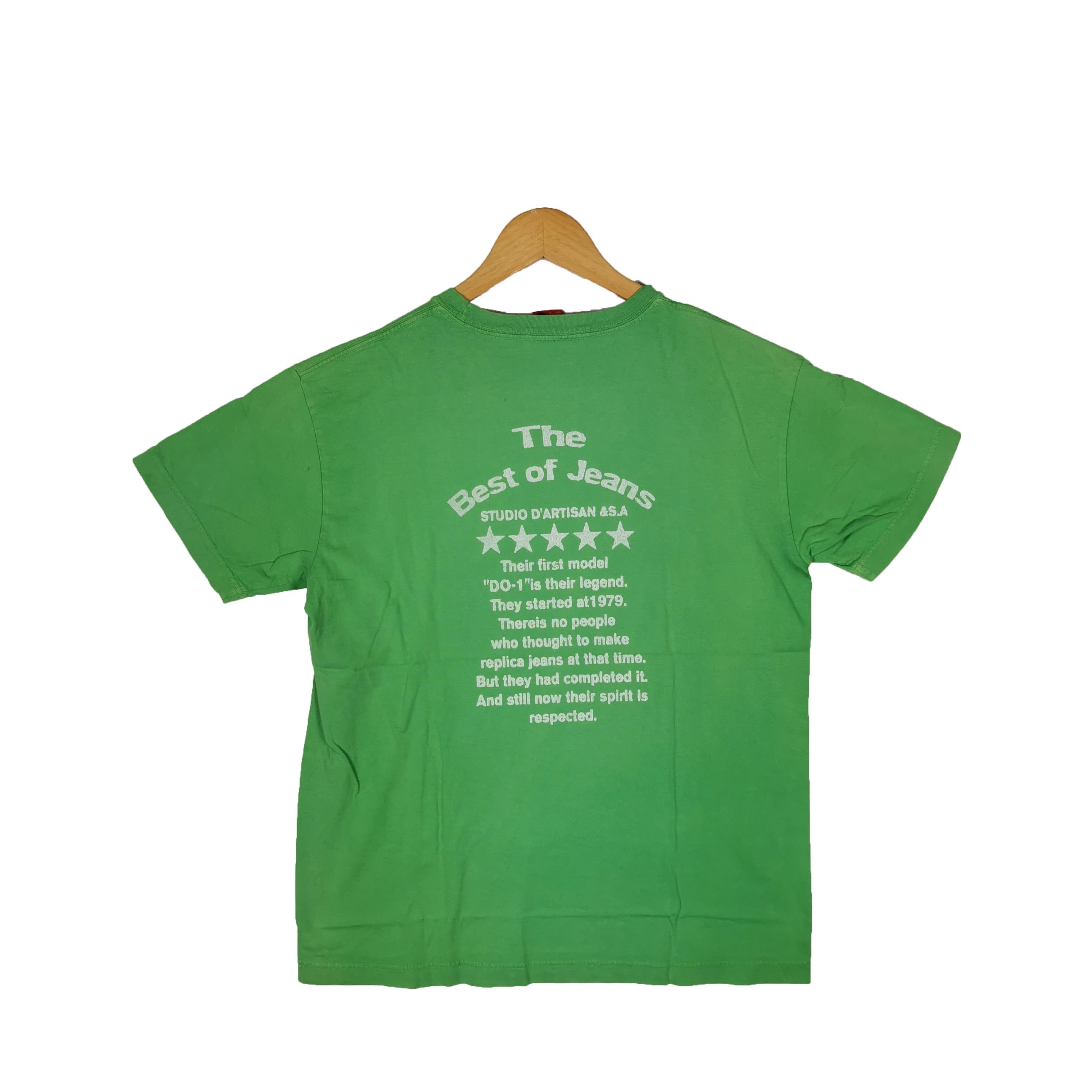 Studio D'Artisan Vintage Studio D'Artisan T Shirt Japanese Brand Tees Size US M / EU 48-50 / 2 - 2 Thumbnail