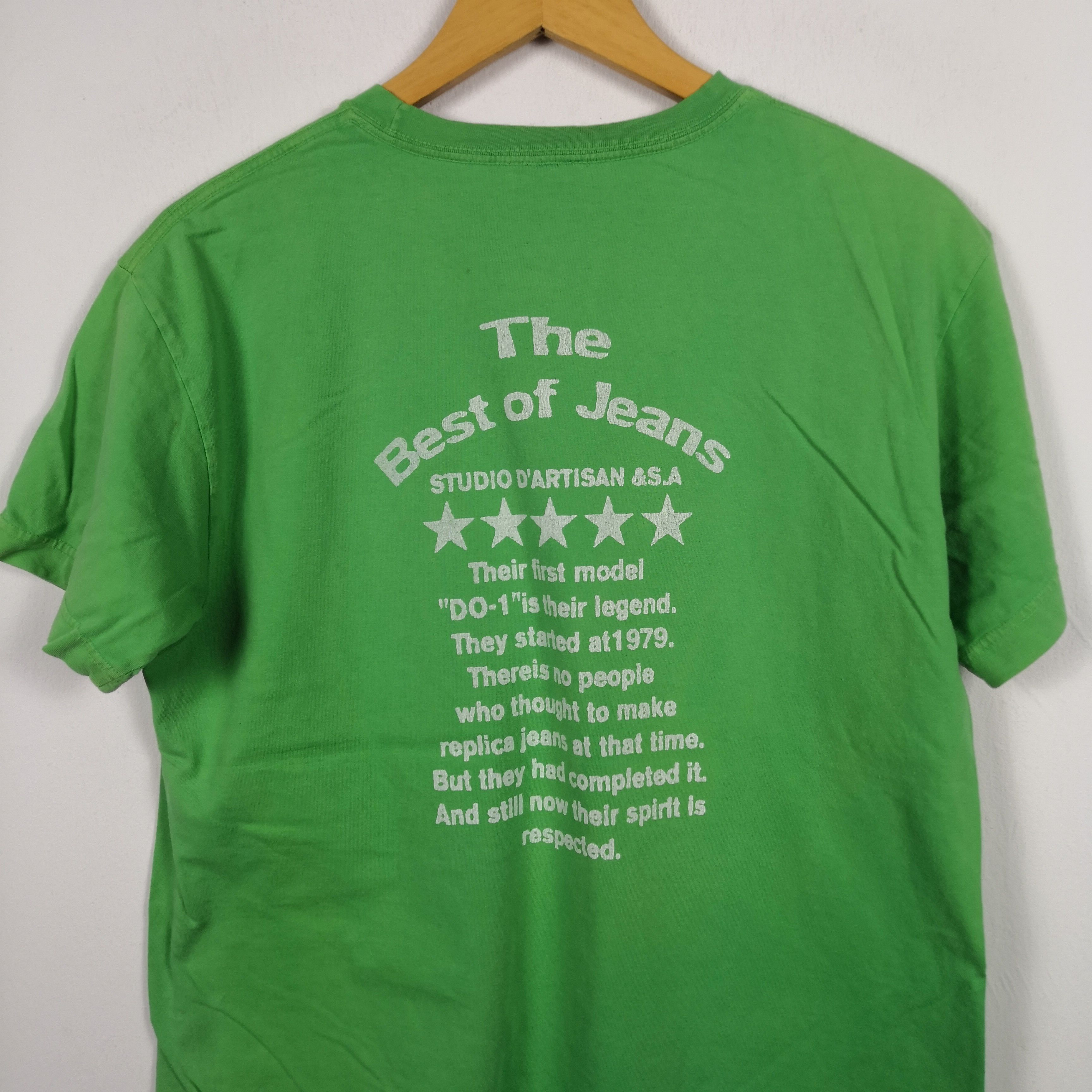 Studio D'Artisan Vintage Studio D'Artisan T Shirt Japanese Brand Tees Size US M / EU 48-50 / 2 - 4 Thumbnail
