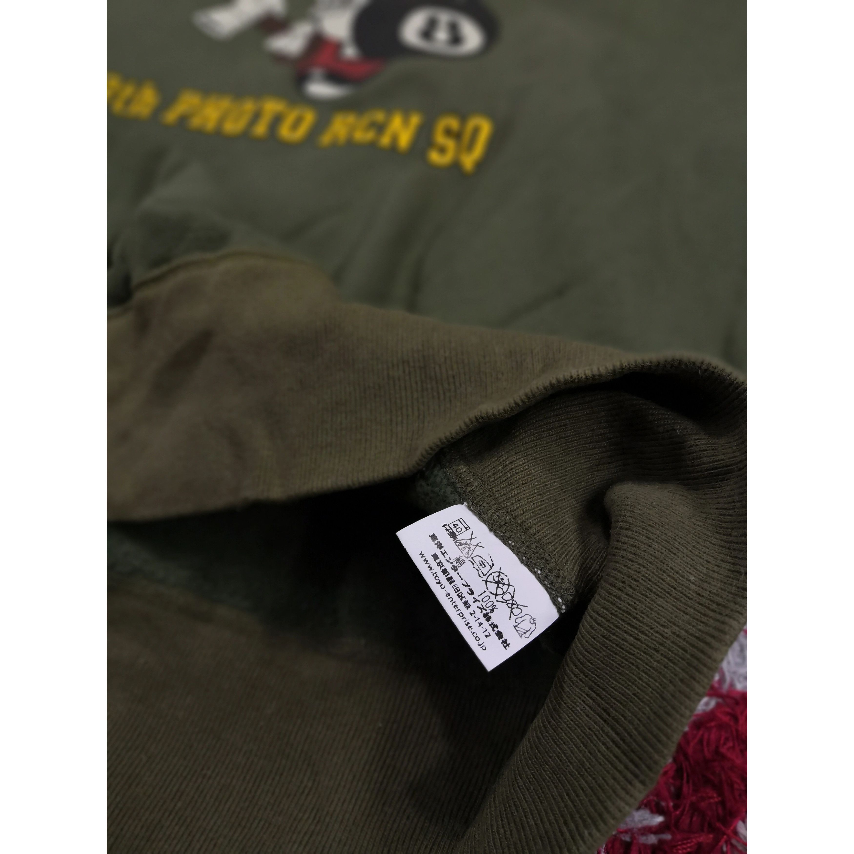 Japanese Brand × Toyo Enterprises Vintage Buzz Rickson's Sweatshirt Toyo Enterprise Sweater Size US L / EU 52-54 / 3 - 6 Thumbnail