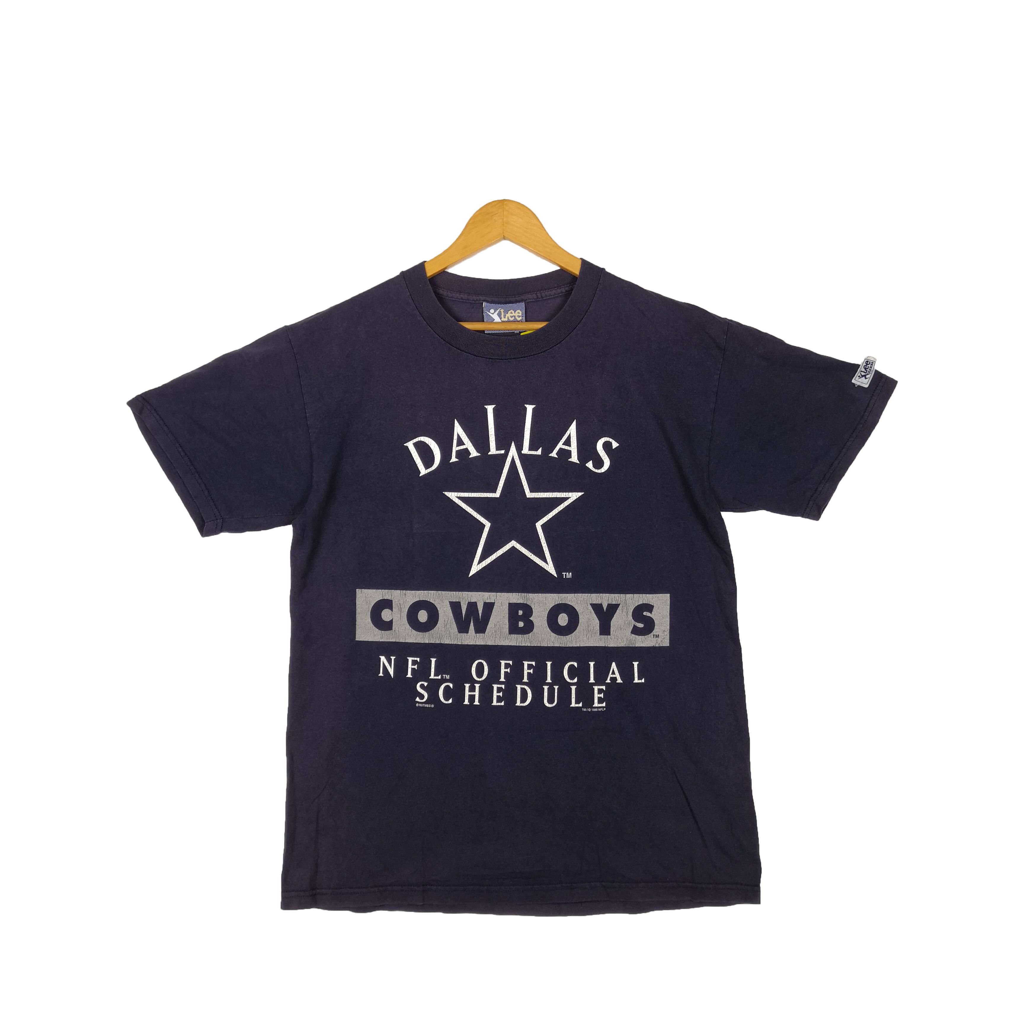 Lee Vintage DALLAS Cowboys T Shirt NFL Tees | BS45670 Size US L / EU 52-54 / 3 - 1 Thumbnail