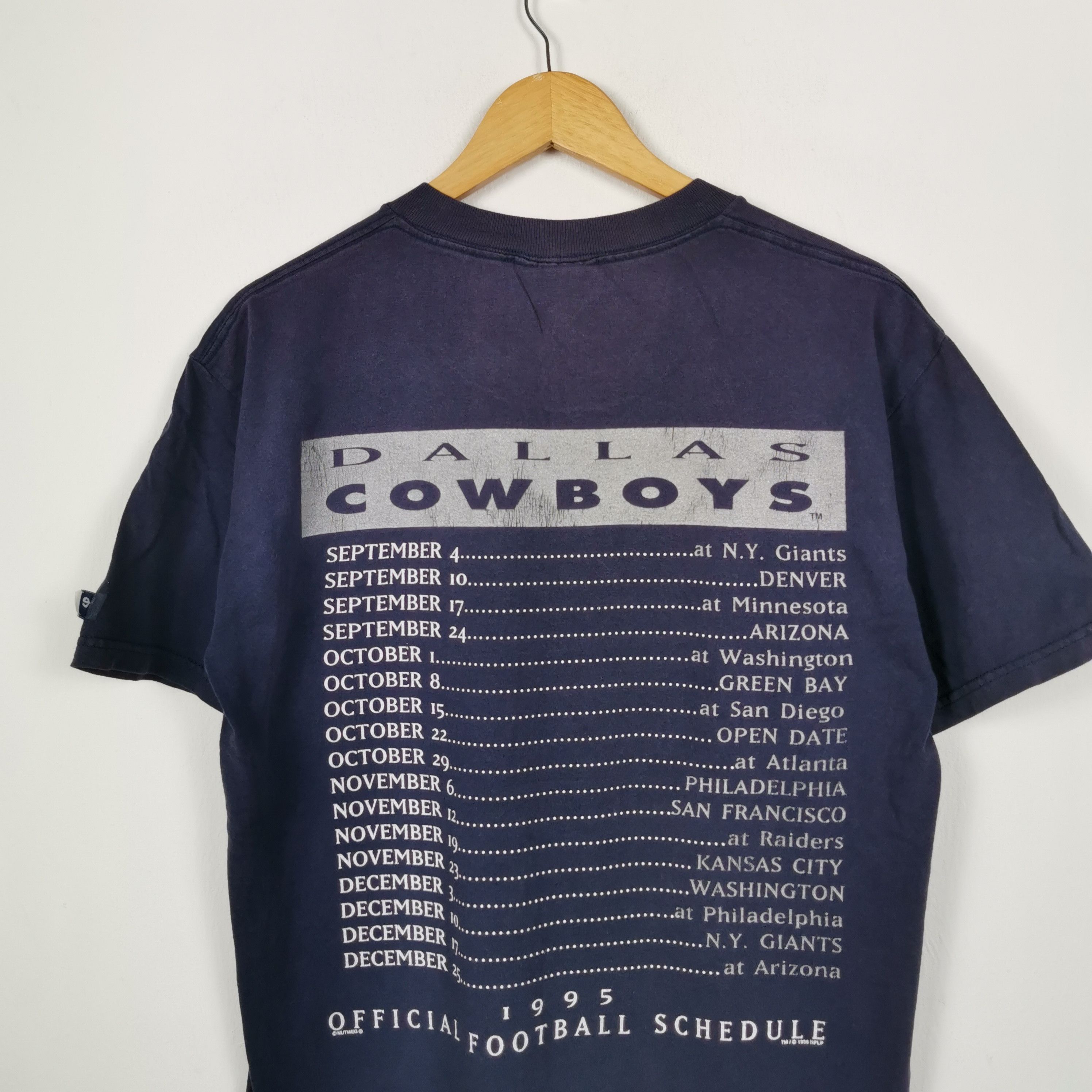 Lee Vintage DALLAS Cowboys T Shirt NFL Tees | BS45670 Size US L / EU 52-54 / 3 - 4 Thumbnail