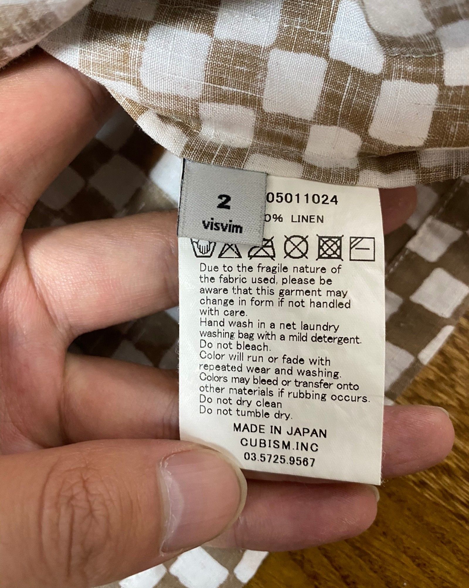 Visvim VISVIM 16SS DUKE SHIRT CHECKERBOARD N.D Size US M / EU 48-50 / 2 - 4 Thumbnail