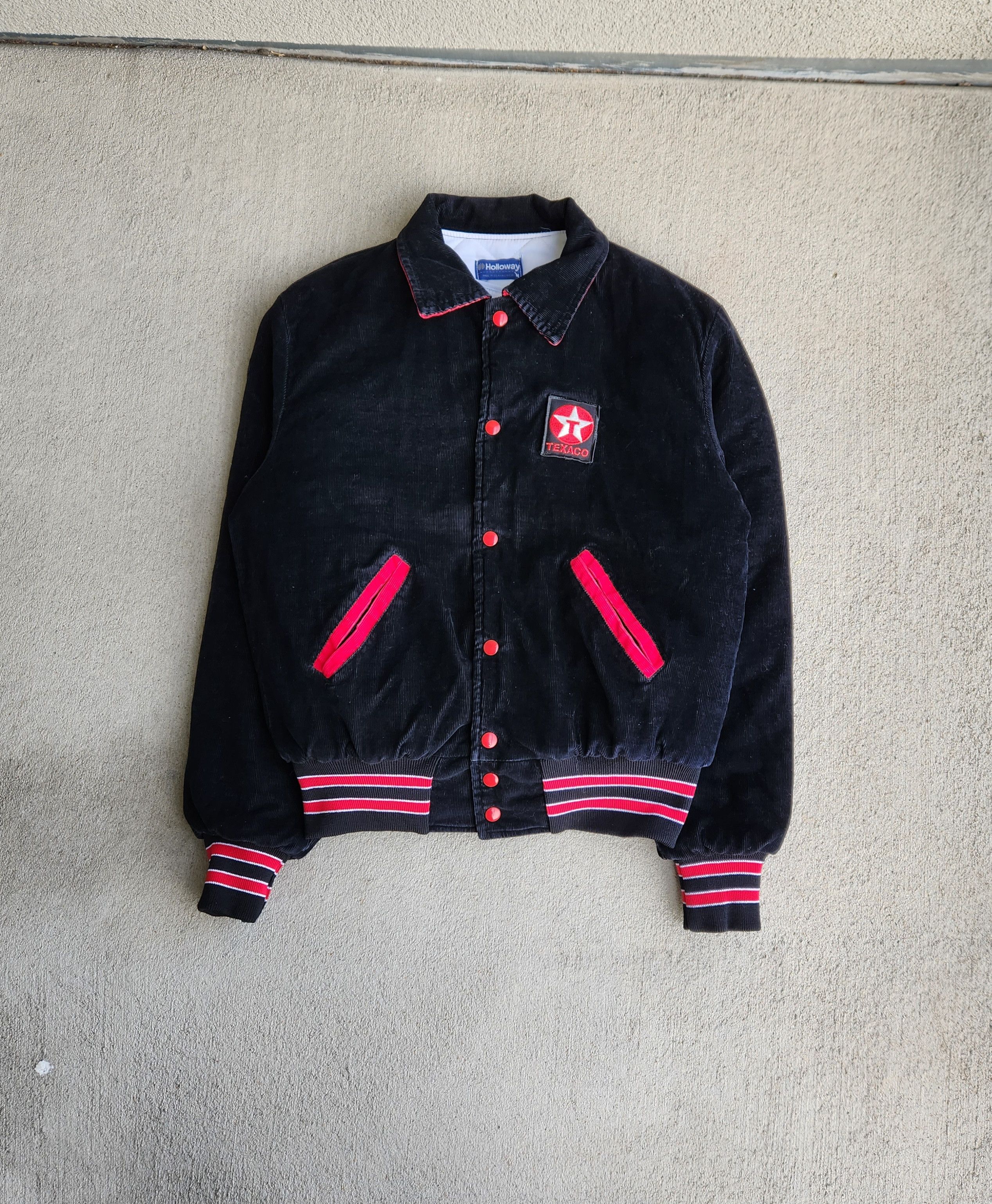 Holloway Vintage Texaco Corduroy Work Jacket Made in the USA Size US M / EU 48-50 / 2 - 1 Thumbnail