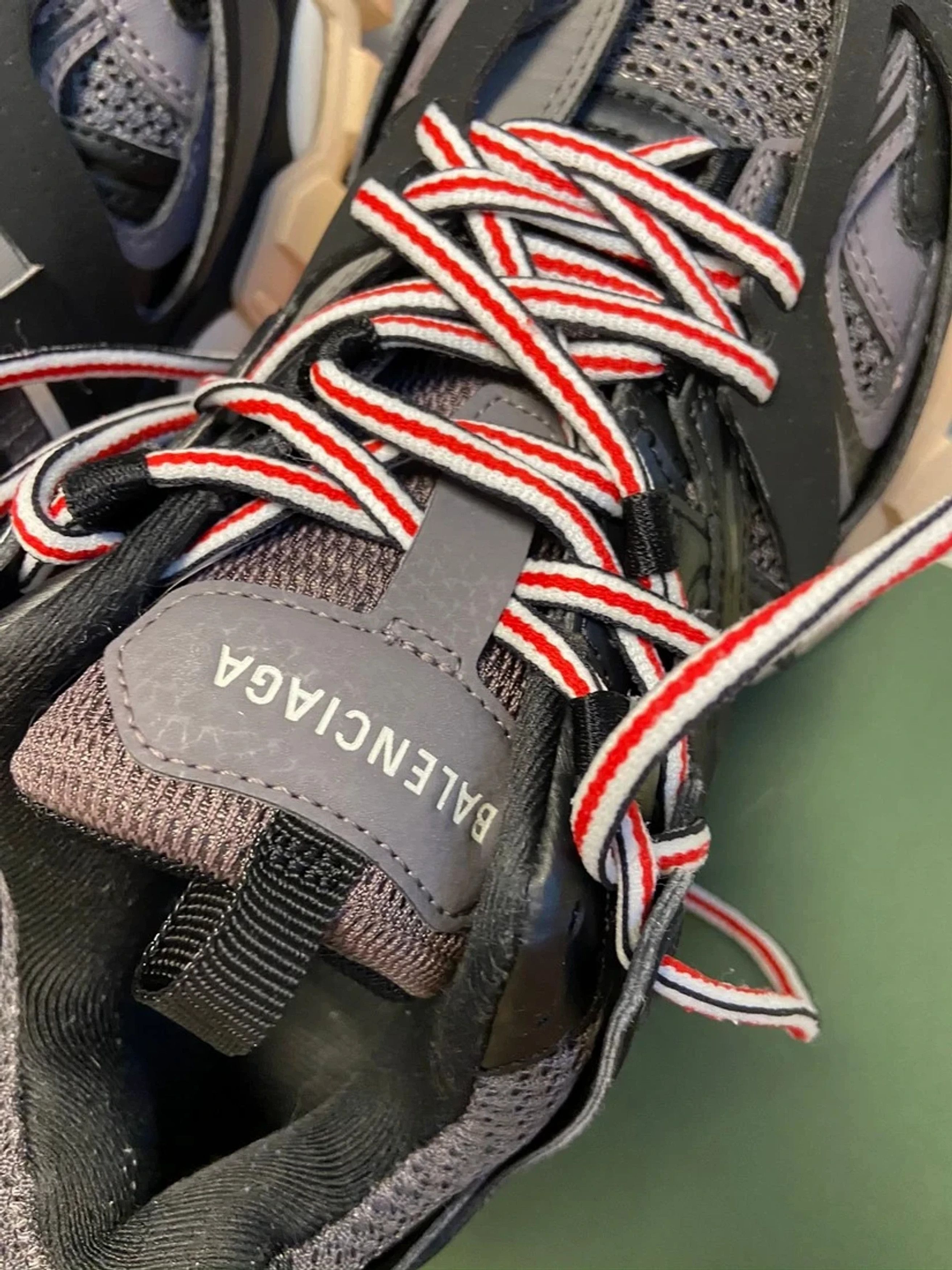 Balenciaga Balenciaga Track Black Grey Red Size US 5.5 / EU 38 - 7 Thumbnail