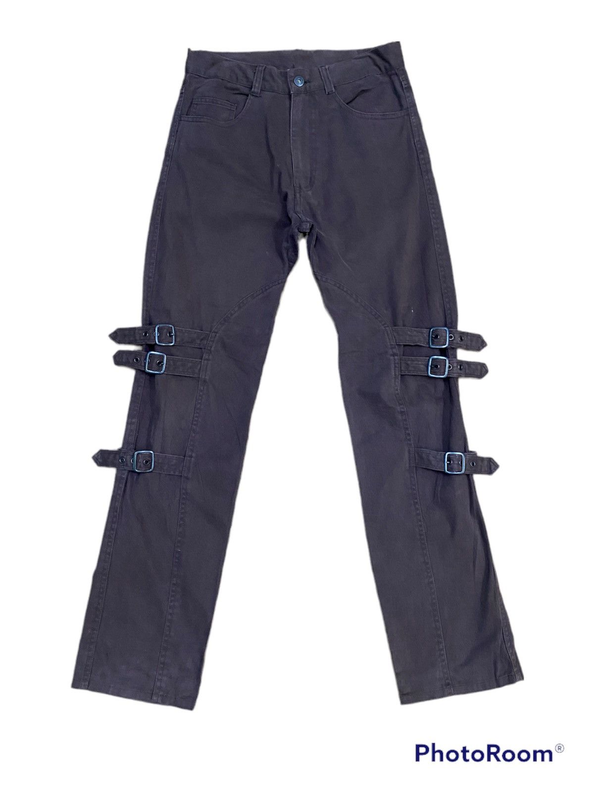 image of Vintage In The Attic Bondage Brown Pants, Men's (Size 27)