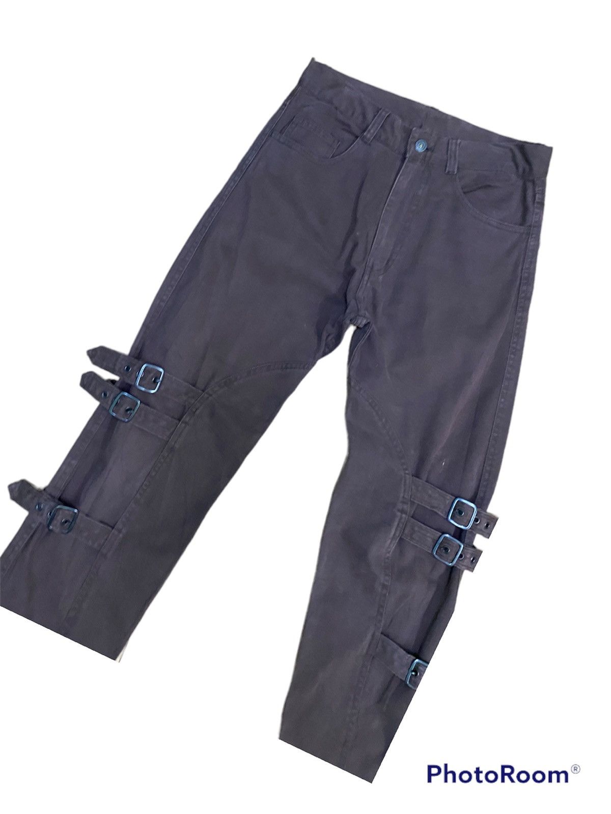 Designer × Japanese Brand × Vintage Vintage IN THE ATTIC Bondage Brown Pants Size US 27 - 3 Thumbnail