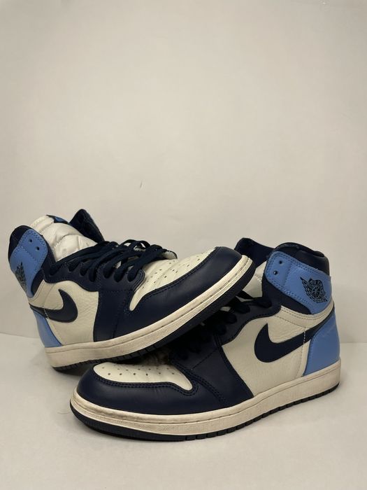air jordan 1 retro high og obsidian size 5