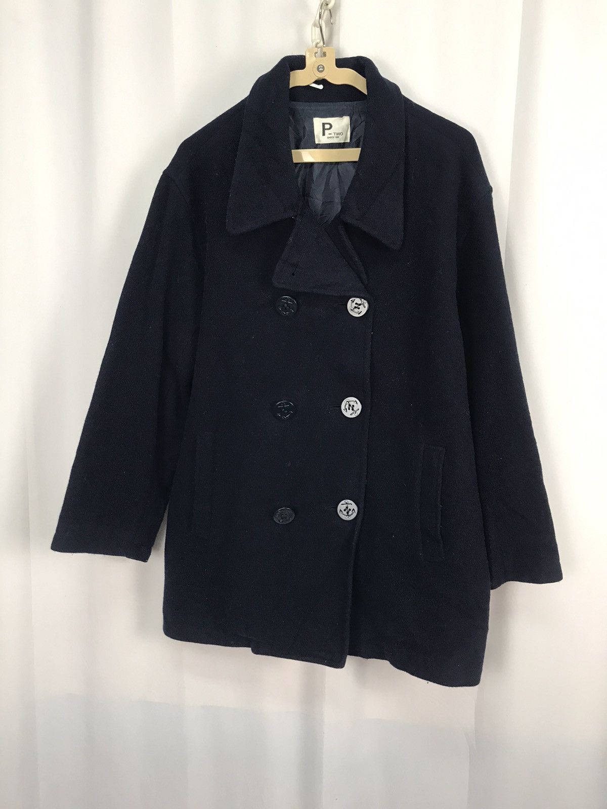 Japanese Brand × Vintage Vintage wool button up jacket by p-two Size US M / EU 48-50 / 2 - 8 Thumbnail