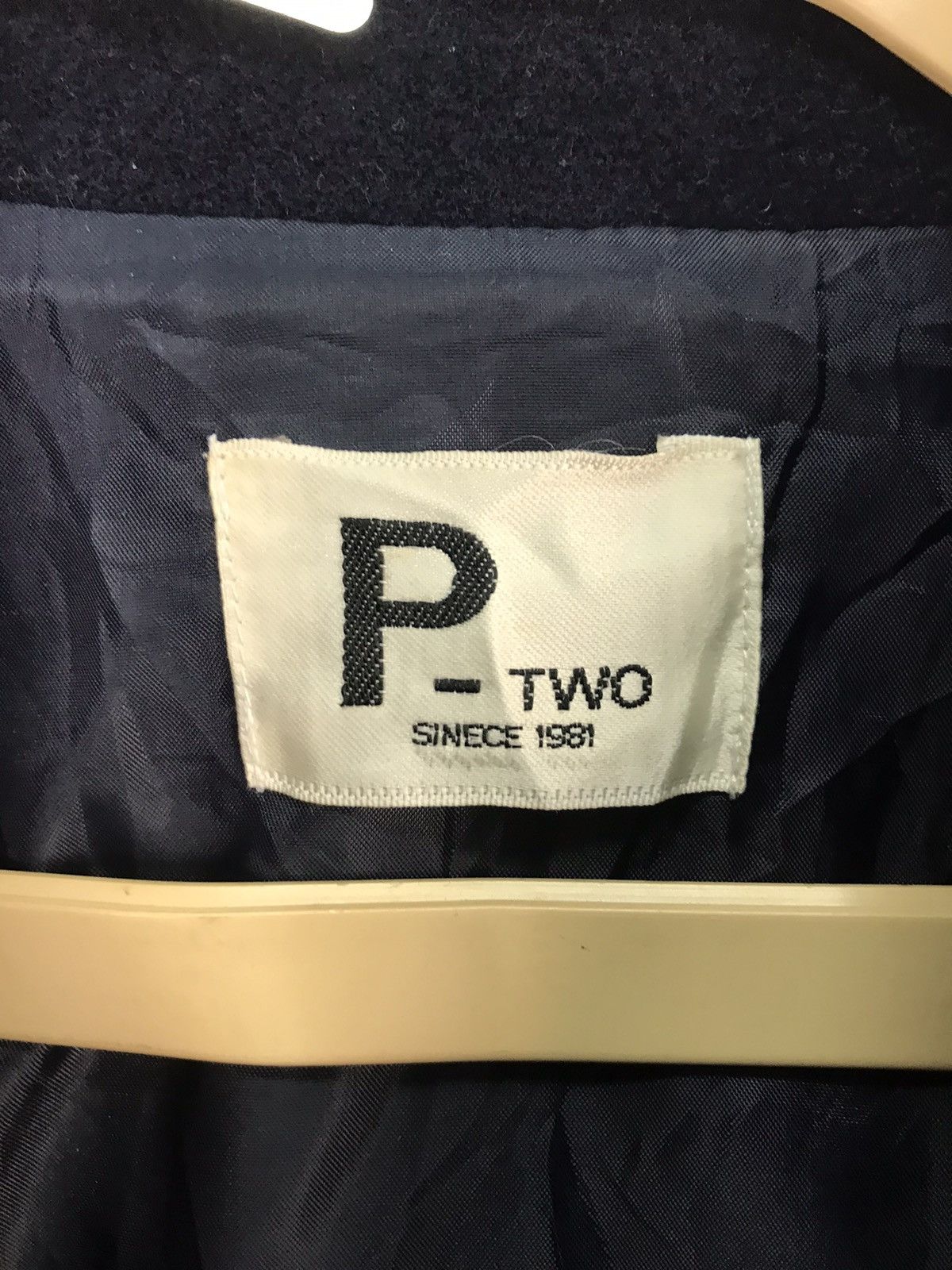 Japanese Brand × Vintage Vintage wool button up jacket by p-two Size US M / EU 48-50 / 2 - 3 Thumbnail