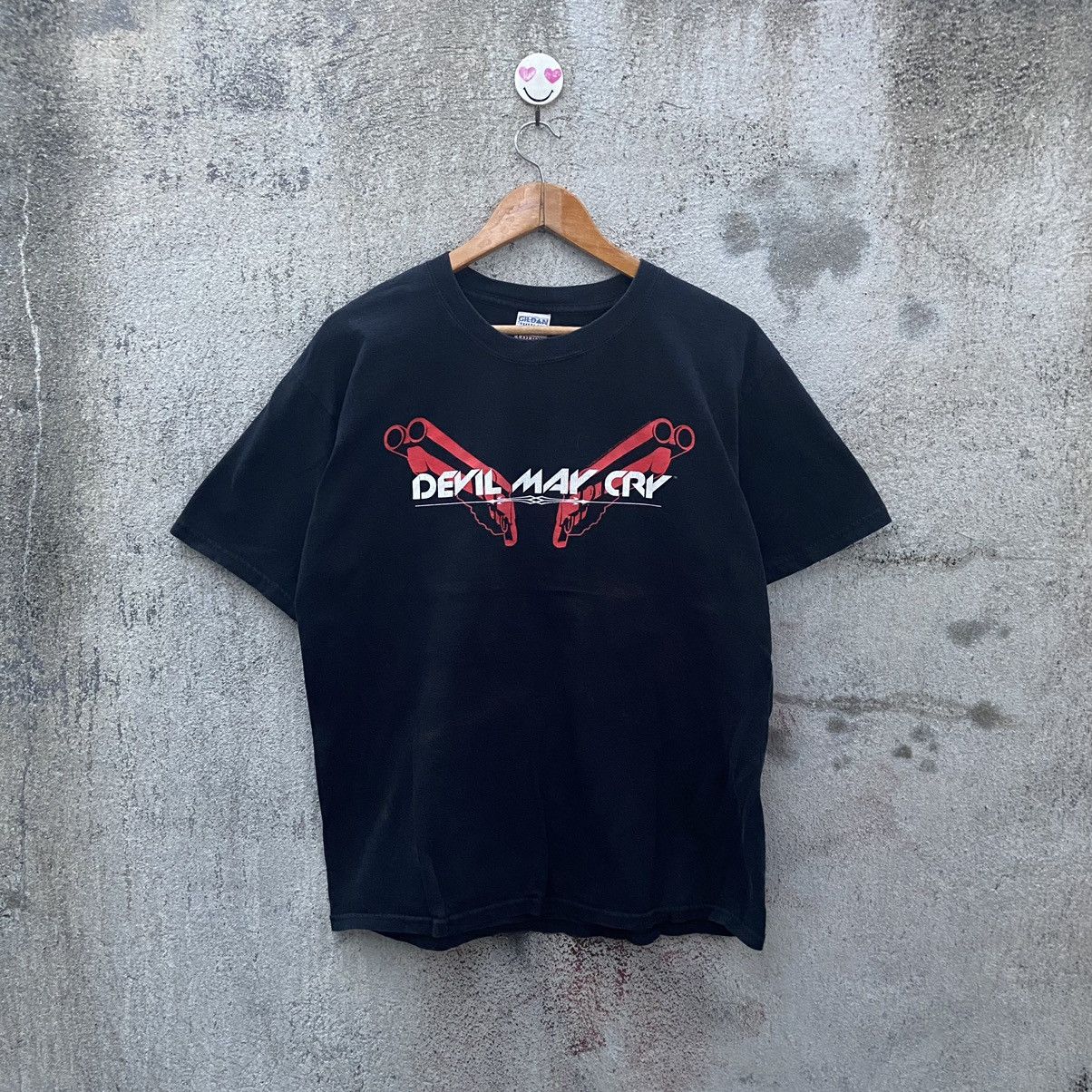 image of Playstation x Vintage Devil May Cry Tshirt 2005 in Black, Men's (Size Large)