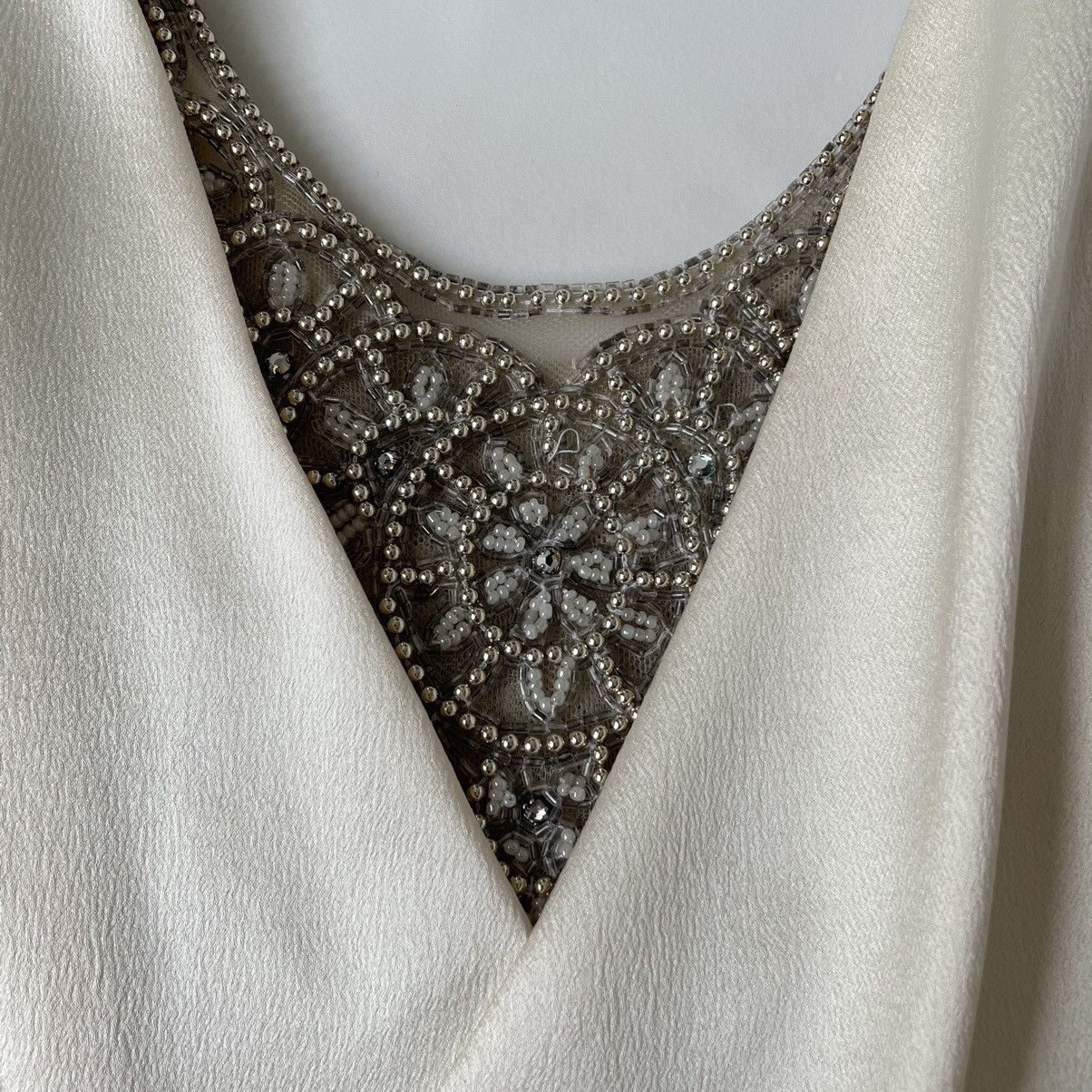 Alexander McQueen A/W 07 Egyptian Collection Silk Embroidered Dress Size M / US 6-8 / IT 42-44 - 3 Thumbnail