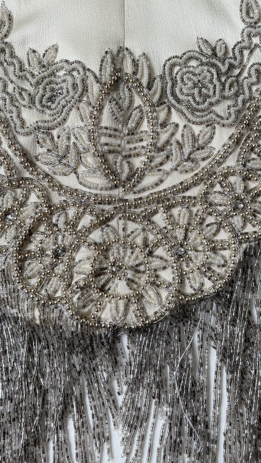 Alexander McQueen A/W 07 Egyptian Collection Silk Embroidered Dress Size M / US 6-8 / IT 42-44 - 10 Thumbnail