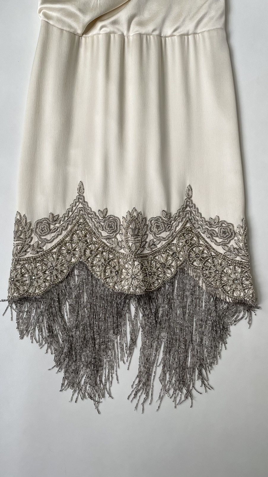 Alexander McQueen A/W 07 Egyptian Collection Silk Embroidered Dress Size M / US 6-8 / IT 42-44 - 18 Thumbnail