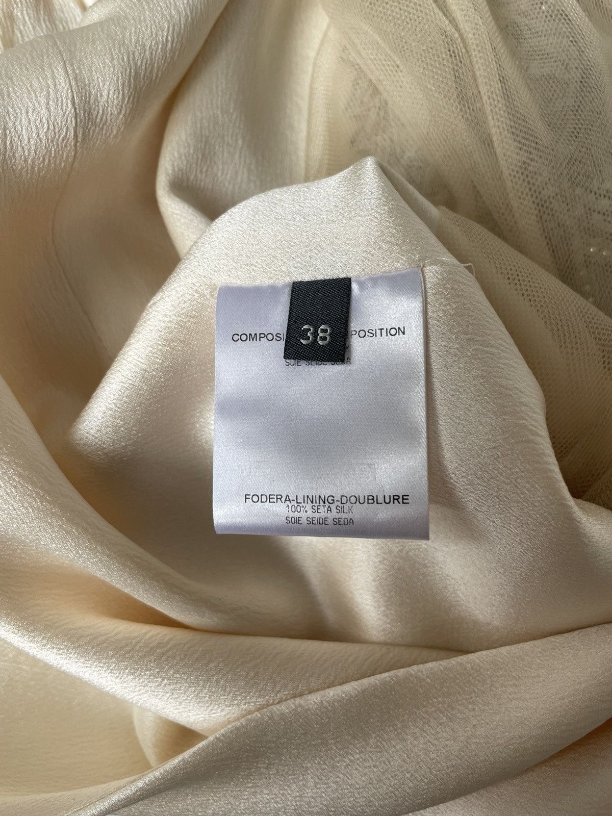 Alexander McQueen A/W 07 Egyptian Collection Silk Embroidered Dress Size M / US 6-8 / IT 42-44 - 4 Thumbnail