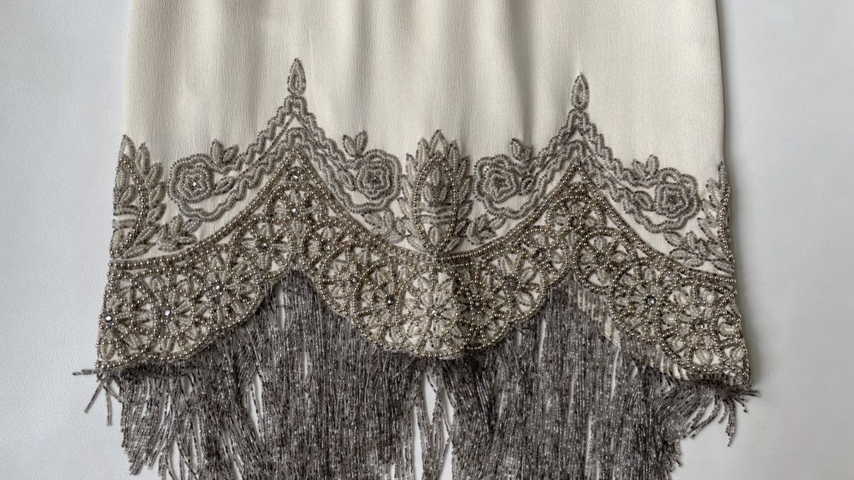 Alexander McQueen A/W 07 Egyptian Collection Silk Embroidered Dress Size M / US 6-8 / IT 42-44 - 19 Thumbnail