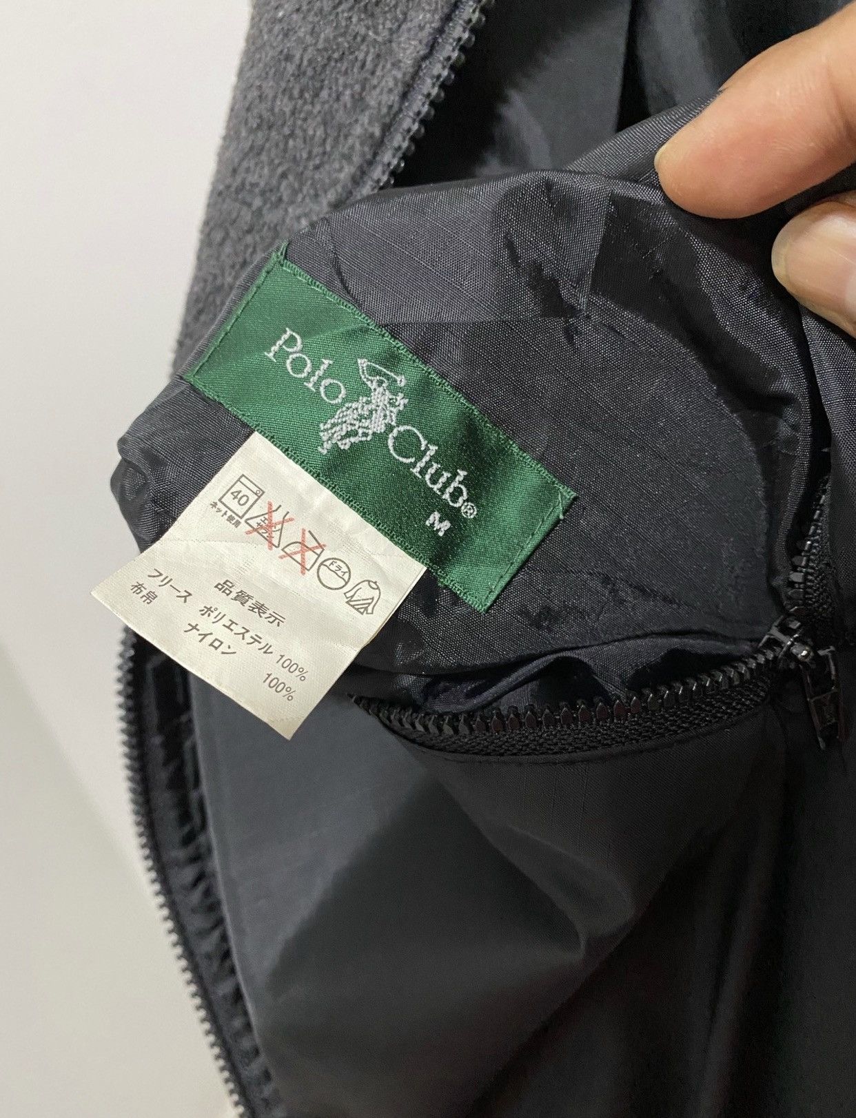 Japanese Brand × Vintage Vintage Polo Club Fleece Jacket Size US M / EU 48-50 / 2 - 11 Thumbnail
