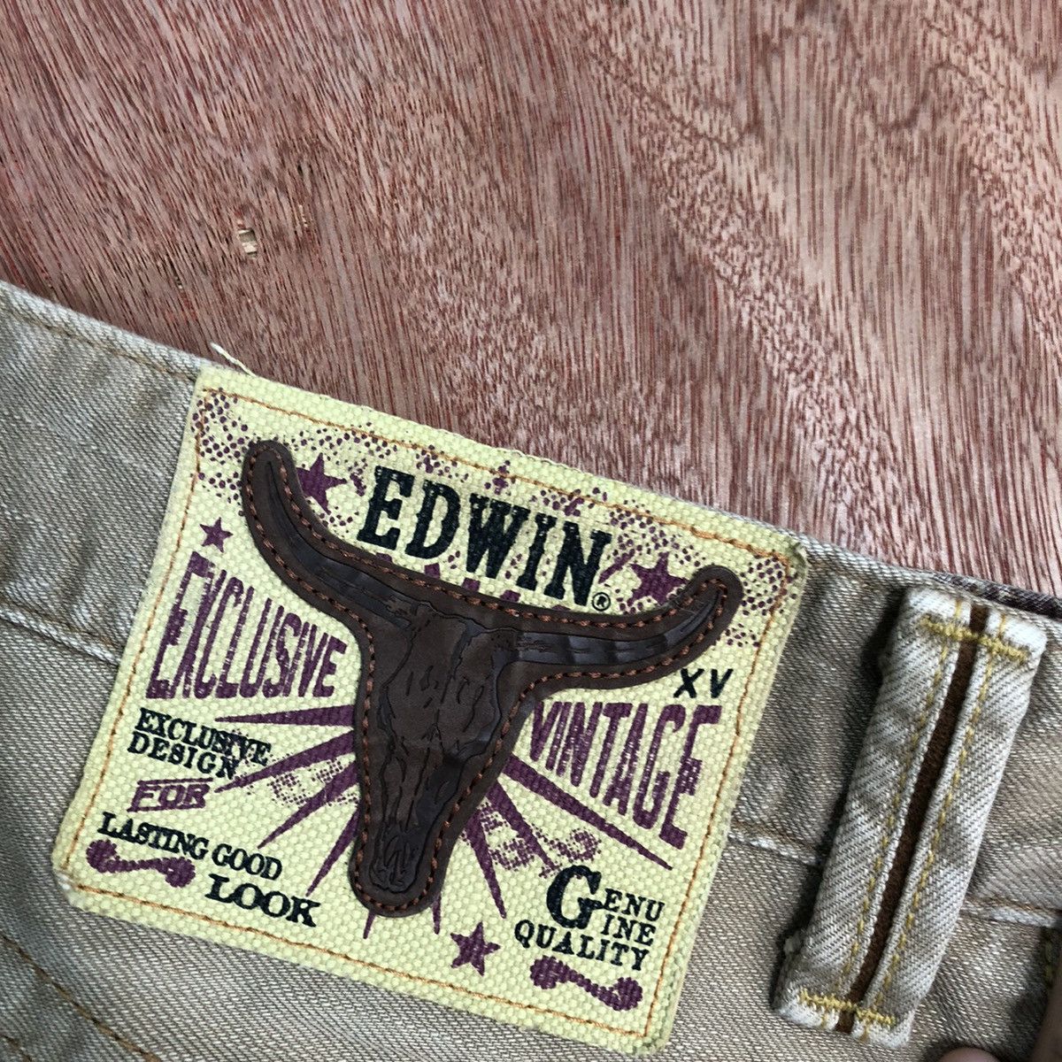 Edwin Edwin Brown distressed Straight Pants #c902 Size US 32 / EU 48 - 13 Thumbnail