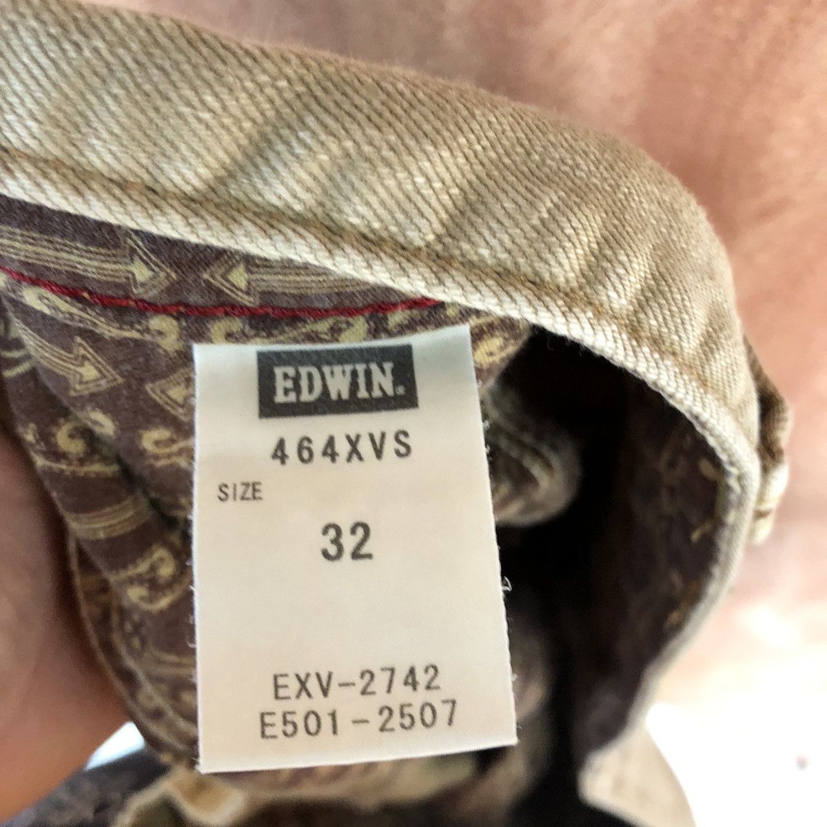 Edwin Edwin Brown distressed Straight Pants #c902 Size US 32 / EU 48 - 14 Thumbnail