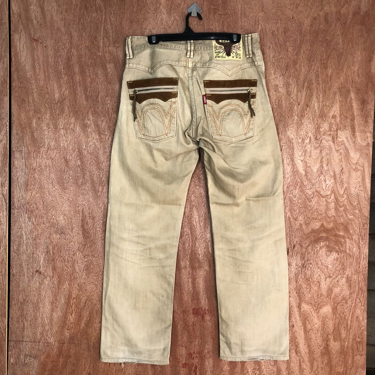 Edwin Edwin Brown distressed Straight Pants #c902 Size US 32 / EU 48 - 9 Thumbnail