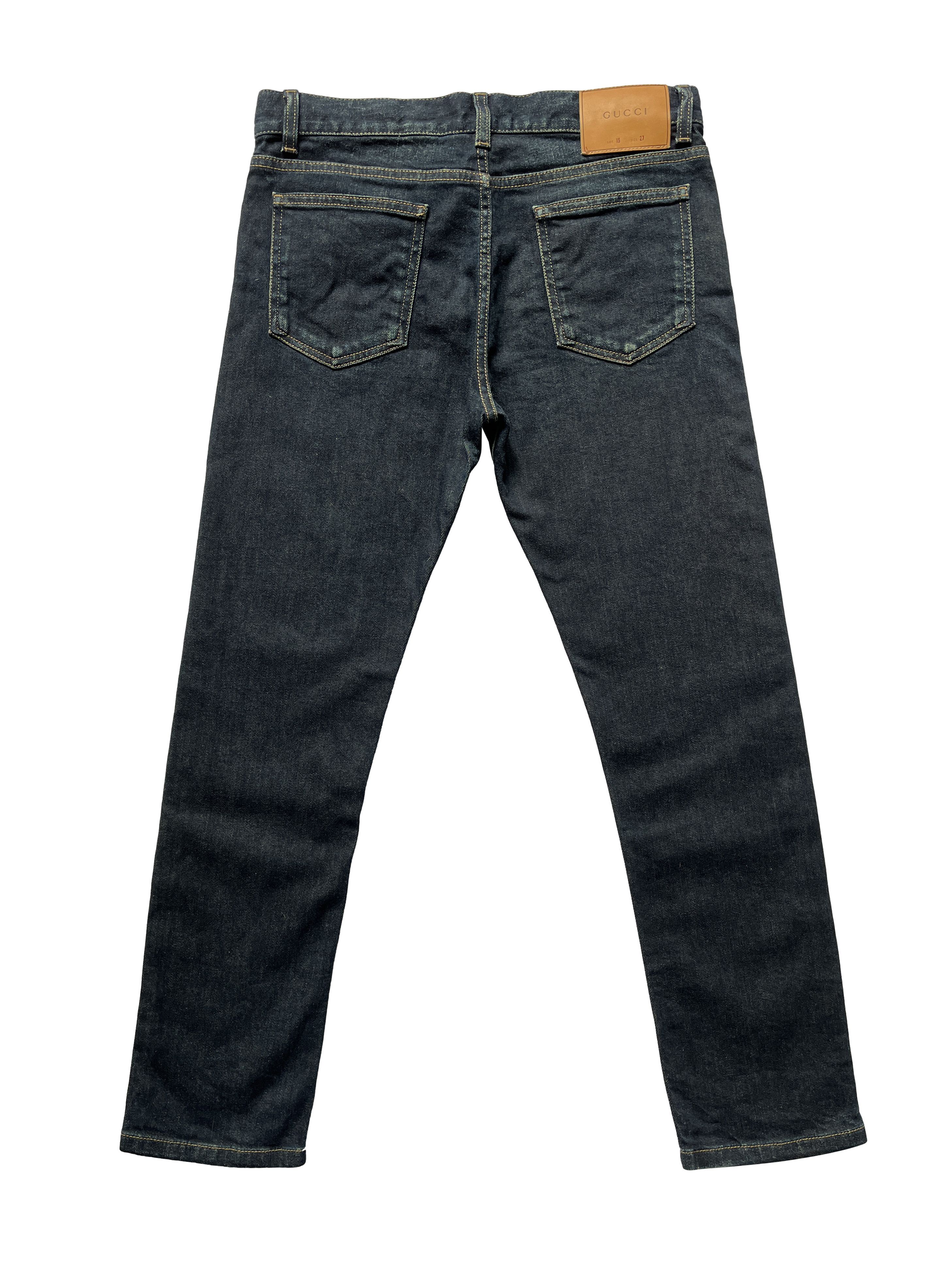 Gucci ⚡️QUICK SALE⚡️Gucci Raw Blue Jeans Denim Size US 30 / EU 46 - 2 Thumbnail
