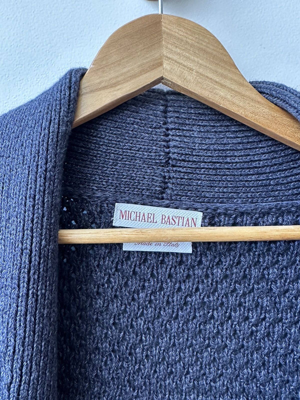 Michael Bastian Shawl Belted Collar Cardign Size US M / EU 48-50 / 2 - 4 Thumbnail