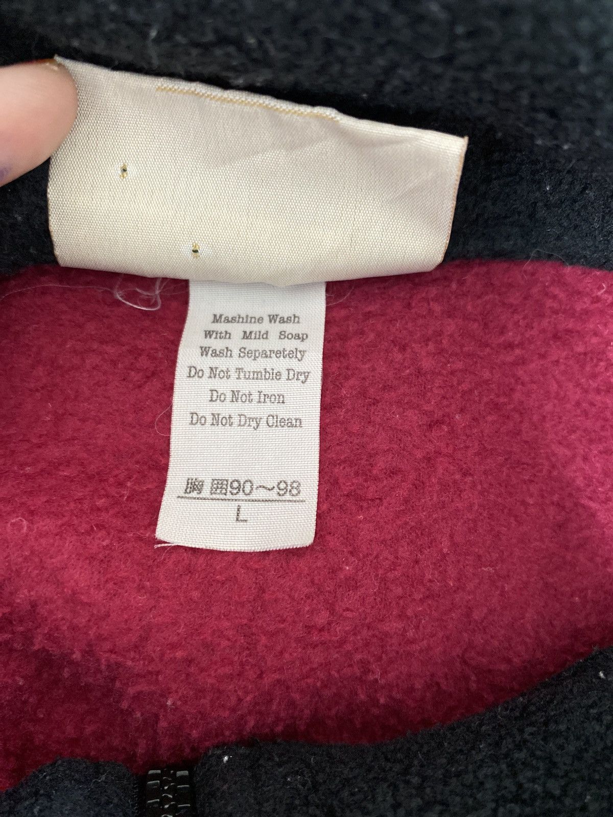 Japanese Brand WATER BUFFALO MOUNTAIN FLEECE Size US L / EU 52-54 / 3 - 7 Thumbnail