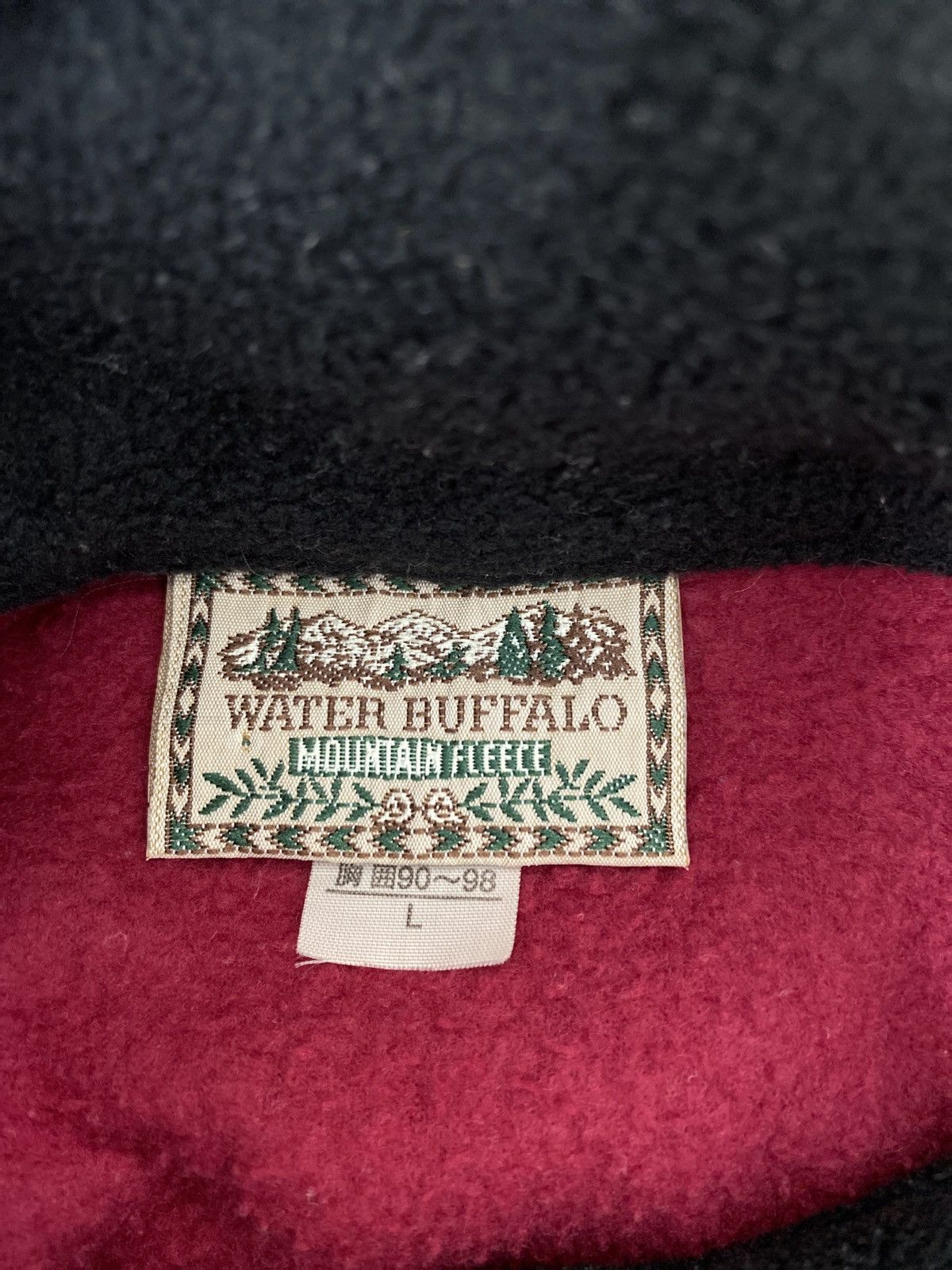 Japanese Brand WATER BUFFALO MOUNTAIN FLEECE Size US L / EU 52-54 / 3 - 6 Thumbnail