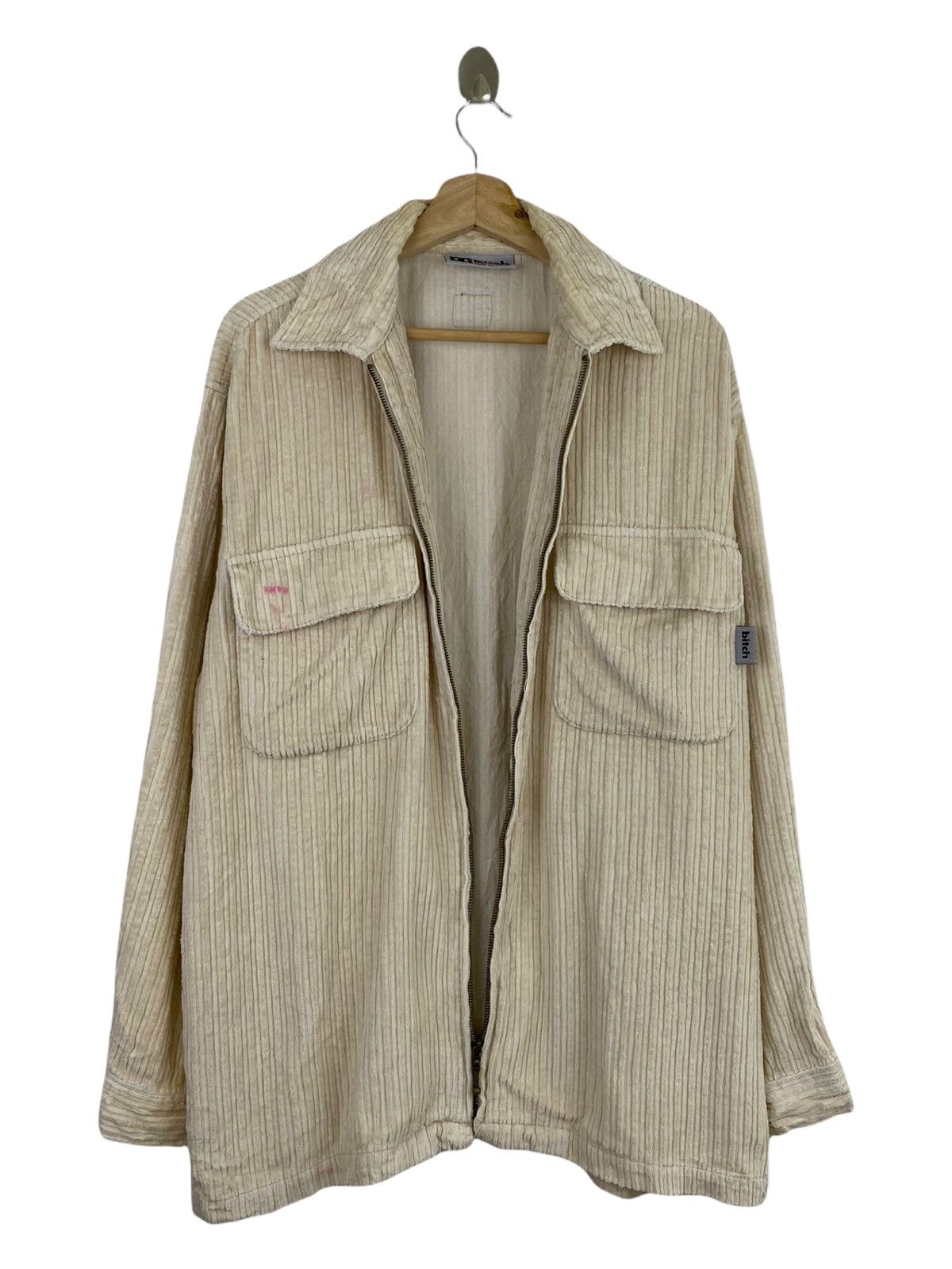 Vintage Vintage Bitch skateboards corduroy zip up jacket Size US M / EU 48-50 / 2 - 3 Thumbnail