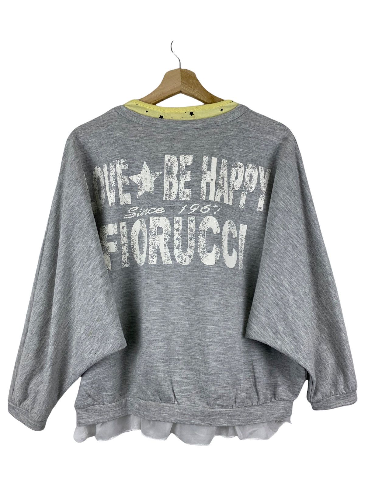 Fiorucci FIORUCCI BIG LOGO GREY SWEATSHIRT Size US S / EU 44-46 / 1 - 3 Thumbnail