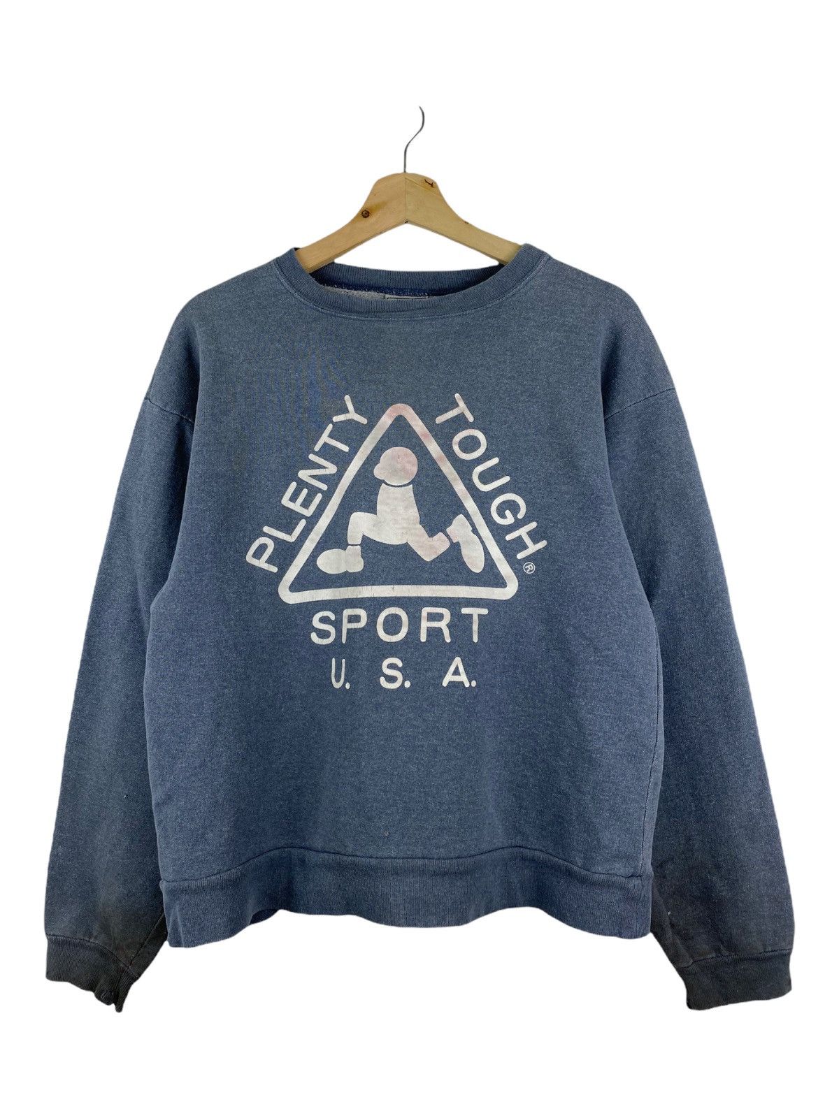 Vintage VINTAGE PLENTY TOUCH SPORT USA SWEATSHIRT Size US M / EU 48-50 / 2 - 1 Thumbnail