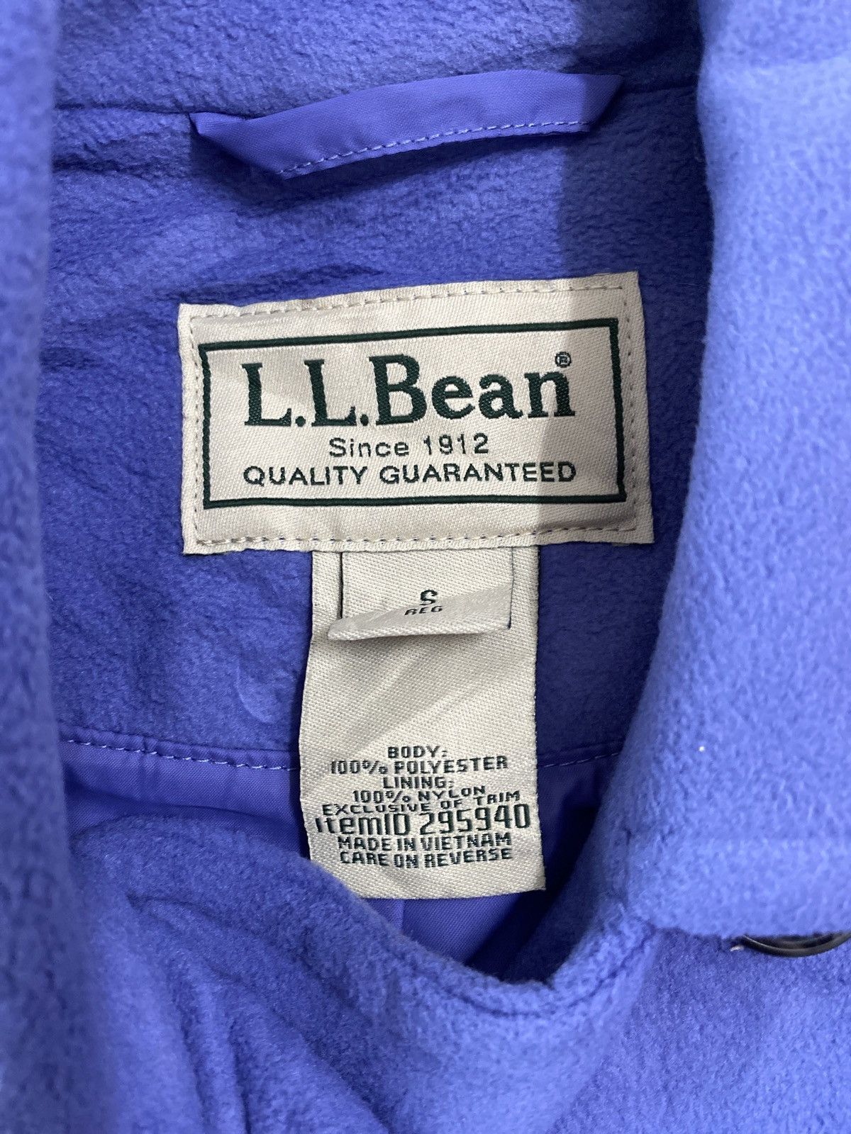 L.L. Bean × Vintage Vintage L.L Bean duffle fleece coat Size US S / EU 44-46 / 1 - 4 Thumbnail