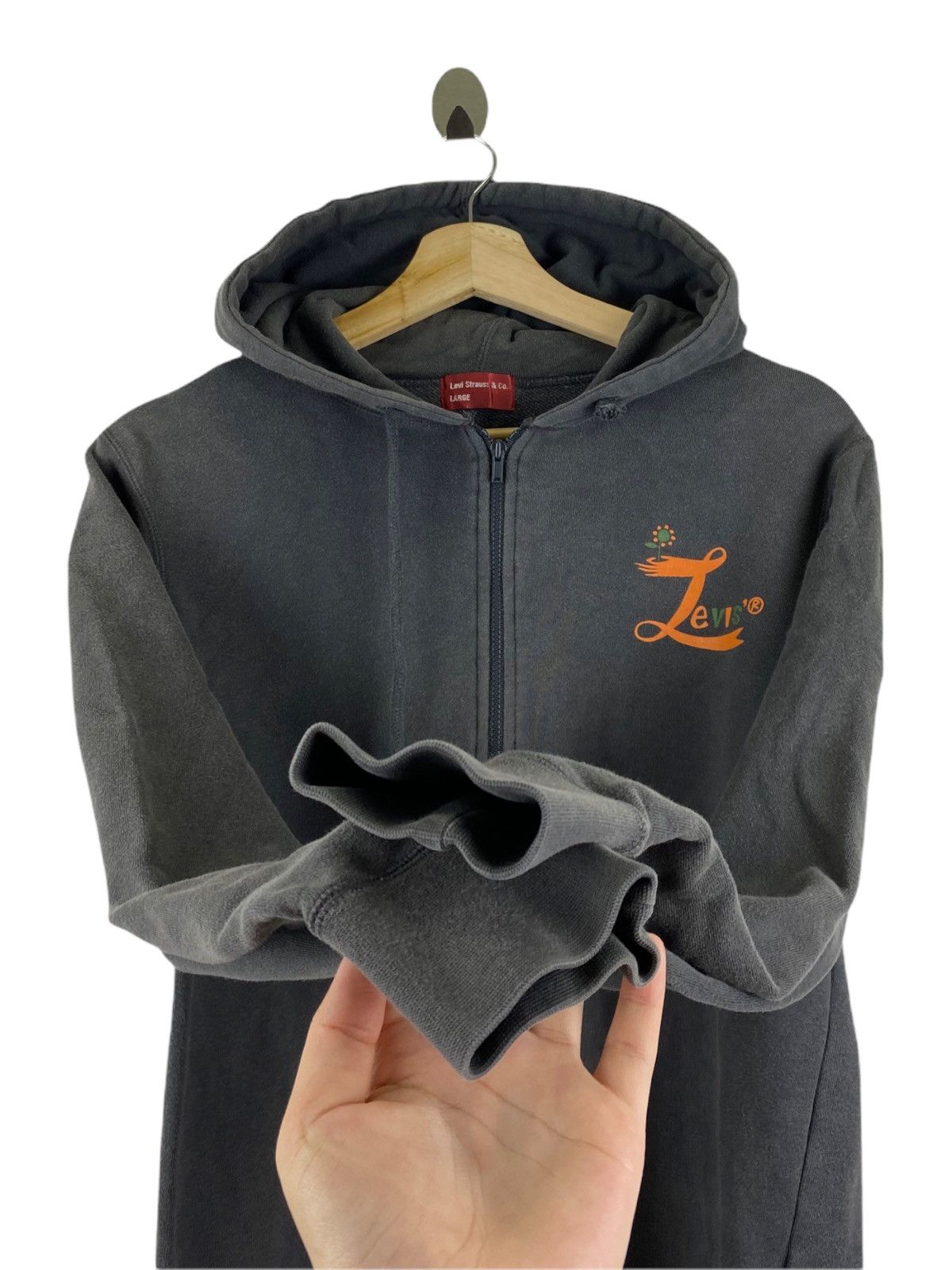 Levi's × Vintage VINTAGE LEVIS HOODIE Size US L / EU 52-54 / 3 - 5 Thumbnail