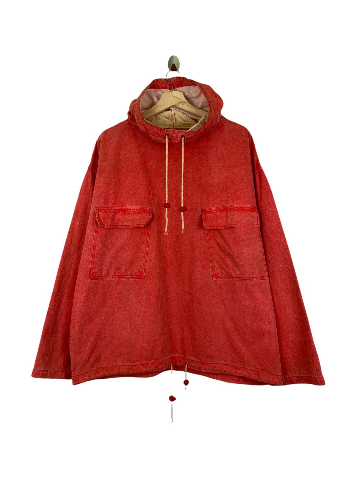 Japanese Brand × Vintage 🔥Vintage blood neo 2 pocket cotton hoodie Size US XL / EU 56 / 4 - 1 Thumbnail