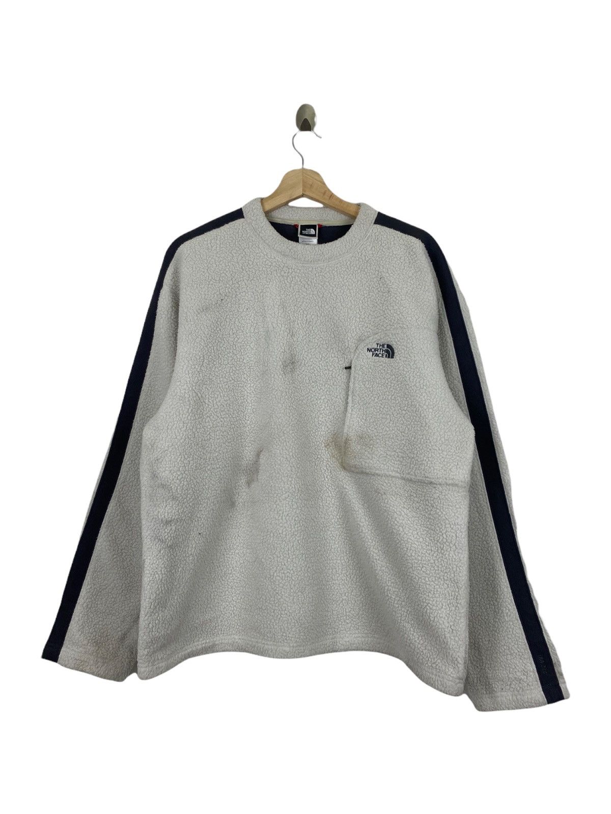 image of The North Face Black Label Fleece Sweater in White, Men's (Size Medium)