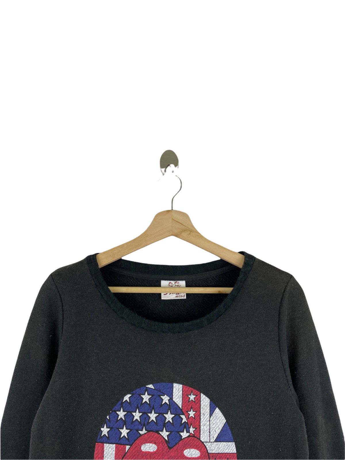 Japanese Brand × The Rolling Stones NOISE INC THE ROLLING STONES LOGO SWEATSHIRT Size US S / EU 44-46 / 1 - 2 Thumbnail